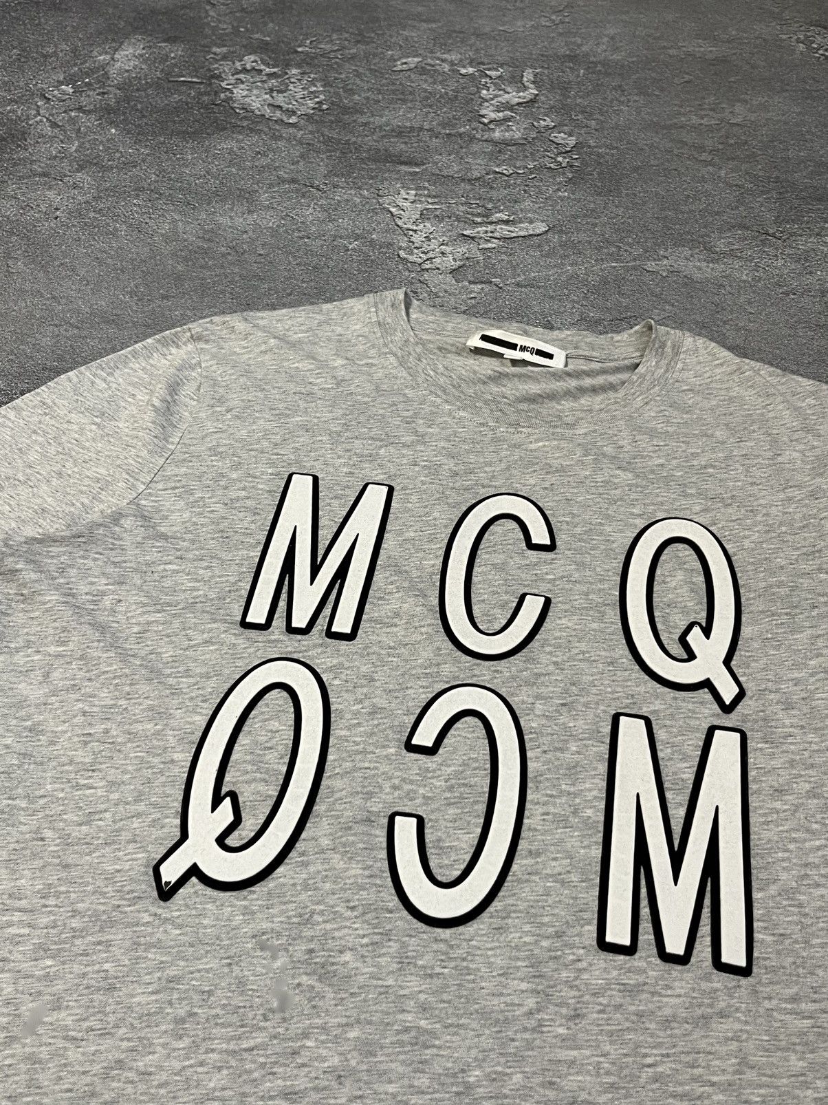 MCQ Alexander Mcqeen MCQ Gray T-Shirt Size US XL / EU 56 / 4 - 2 Thumbnail