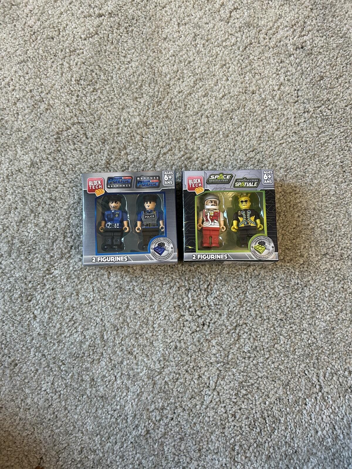 Other 2 Block Tech 2 Figurines Space Operation & Police Response Size ONE SIZE - 1 Thumbnail
