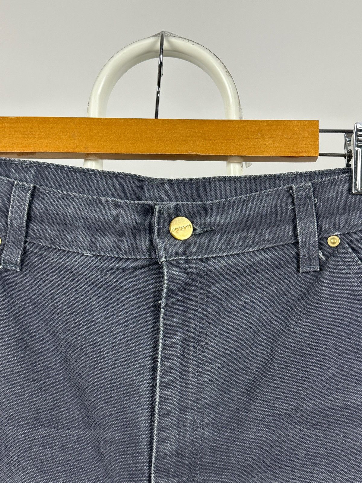 Carhartt Vintage Carhartt Gray Single Knee Cargo Pants Size US 32 / EU 48 - 15 Thumbnail