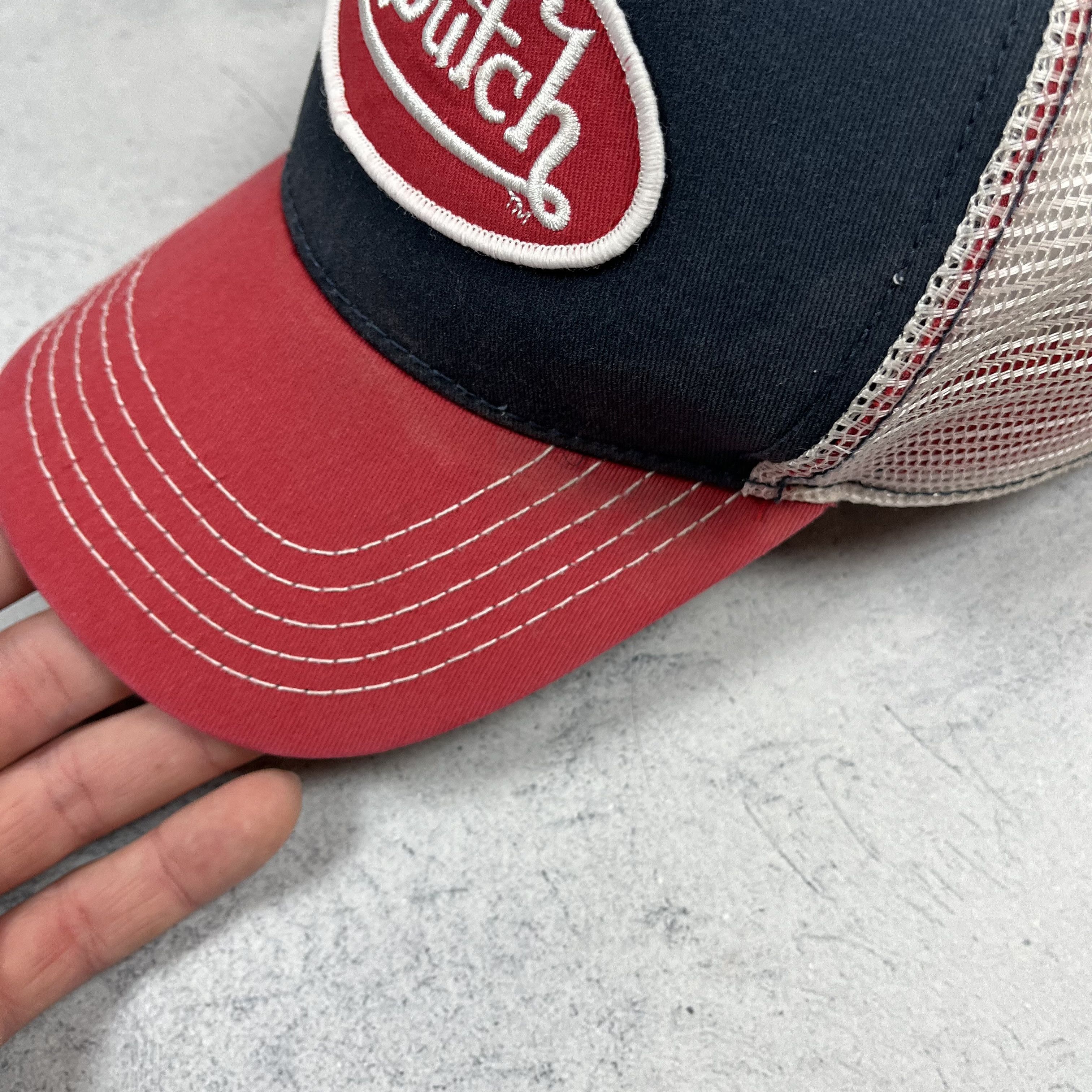 Von Dutch Von Dutch Big Logo Y2K Trucker Hat Size ONE SIZE - 11 Thumbnail