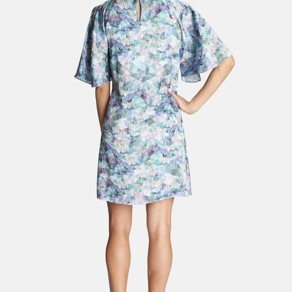 Other CeCe by Cynthia Steffe ' Butterfly Kiss' Print Shift Dress Size XS / US 0-2 / IT 36-38 - 3 Thumbnail