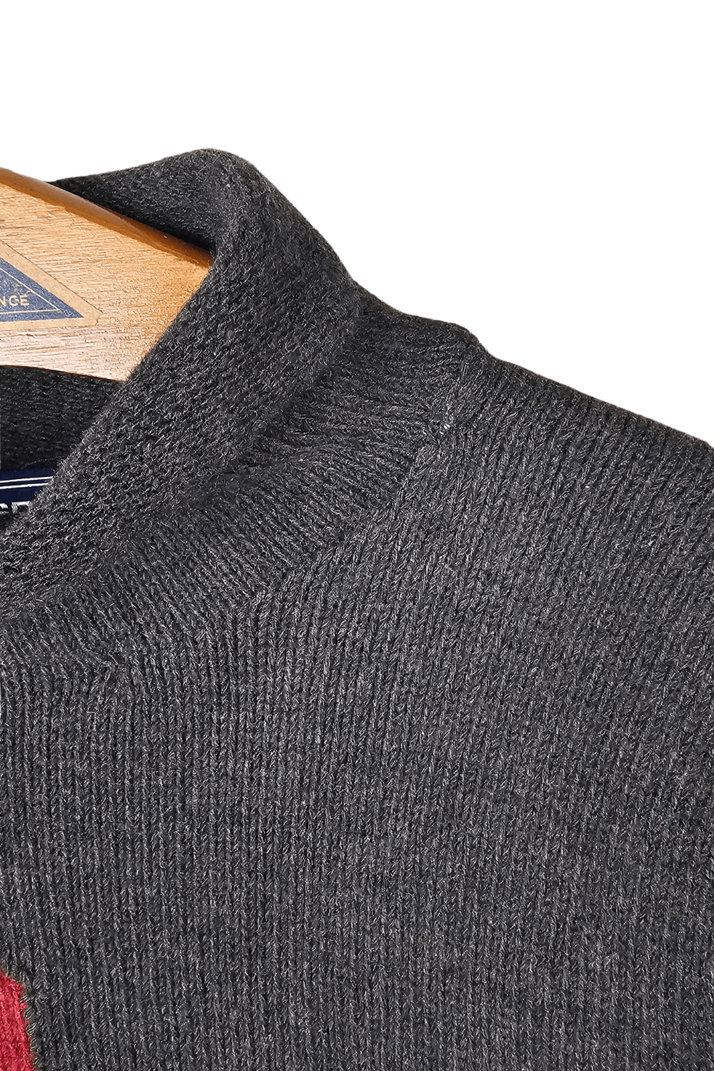 Polo Ralph Lauren FW96 Polo Sport “Rescue” Lambswool Mock-Neck Knit - HK Size US XL / EU 56 / 4 - 6 Thumbnail