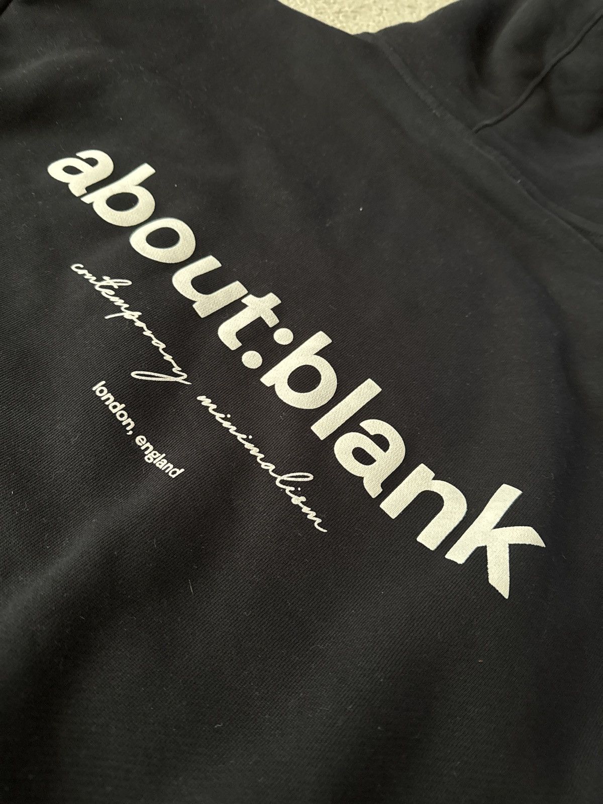 About:Blank About:Blank Black Box Hoodie Medium Size US M / EU 48-50 / 2 - 1 Thumbnail