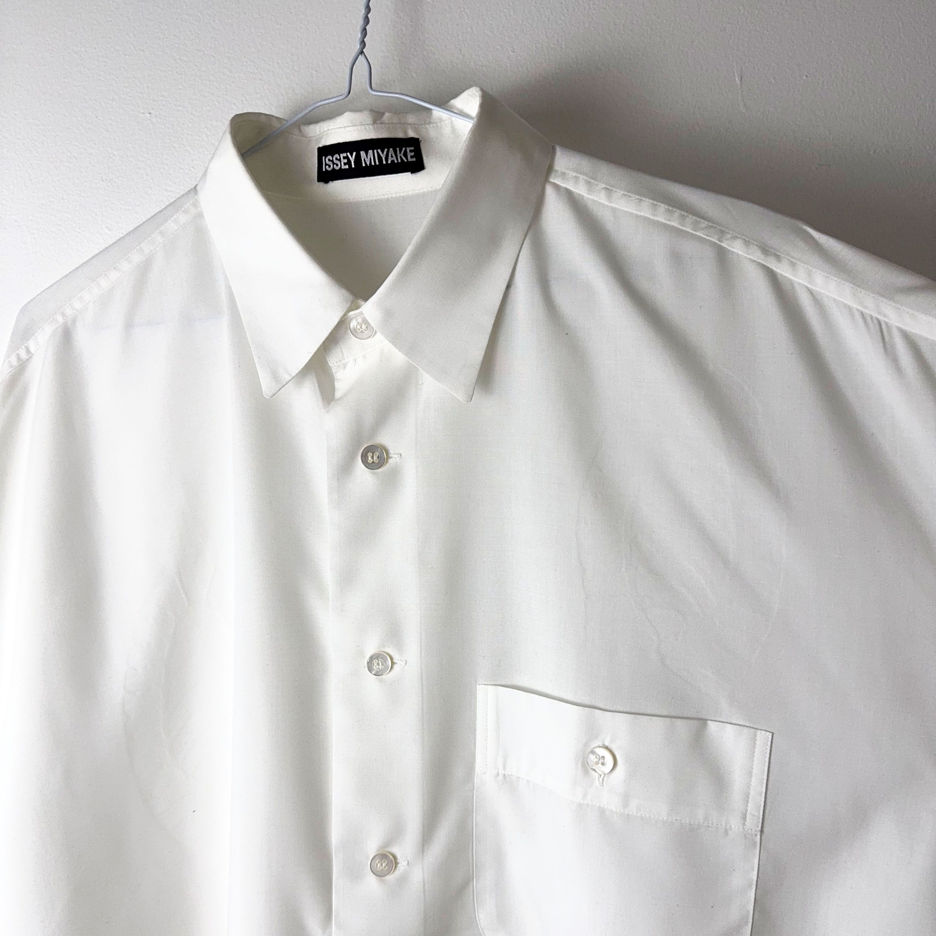Issey Miyake SS95 Shoeprint Embossed Polyester Shirt Size US L / EU 52-54 / 3 - 3 Thumbnail