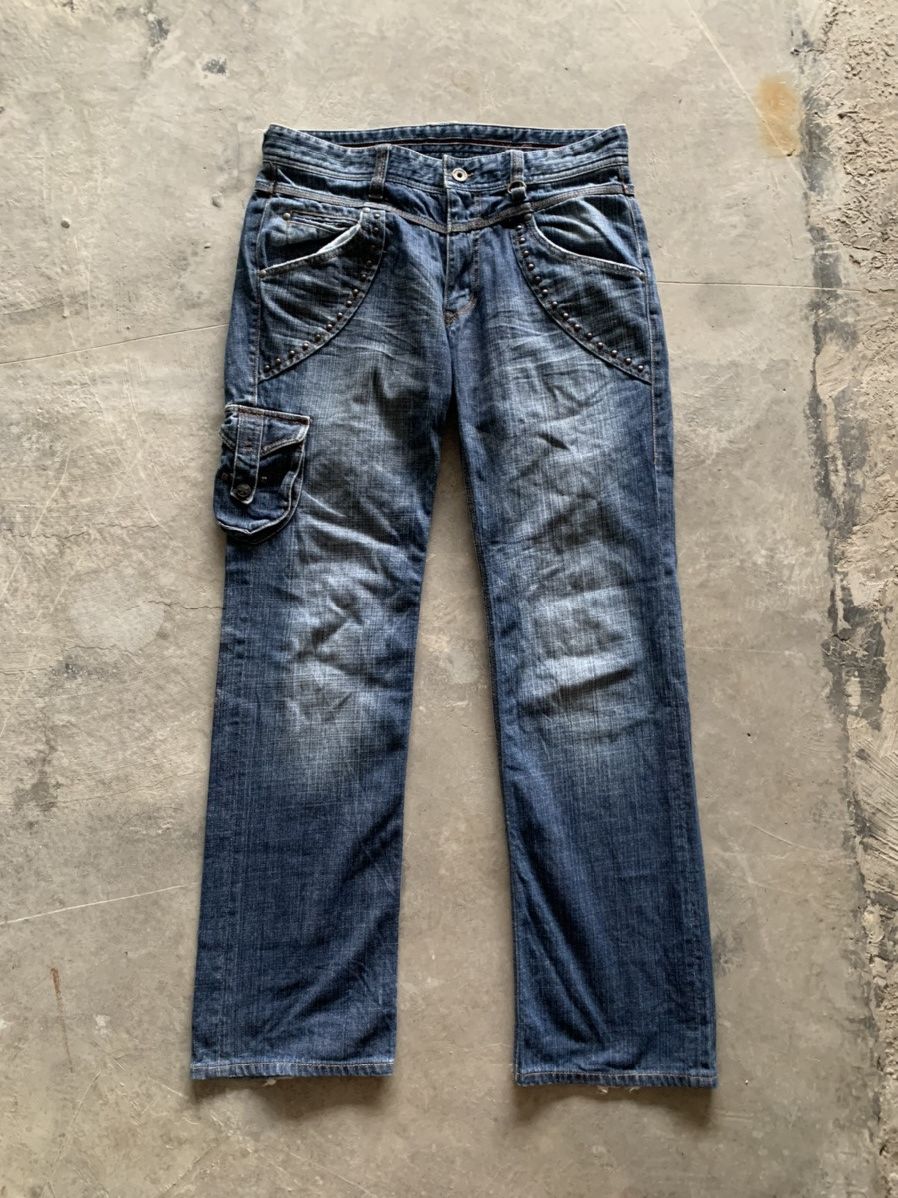Japanese Brand × KMRii × Yasuyuki Ishii nicole club for men side pocket japanese harajuku style Size US 33 - 1 Thumbnail