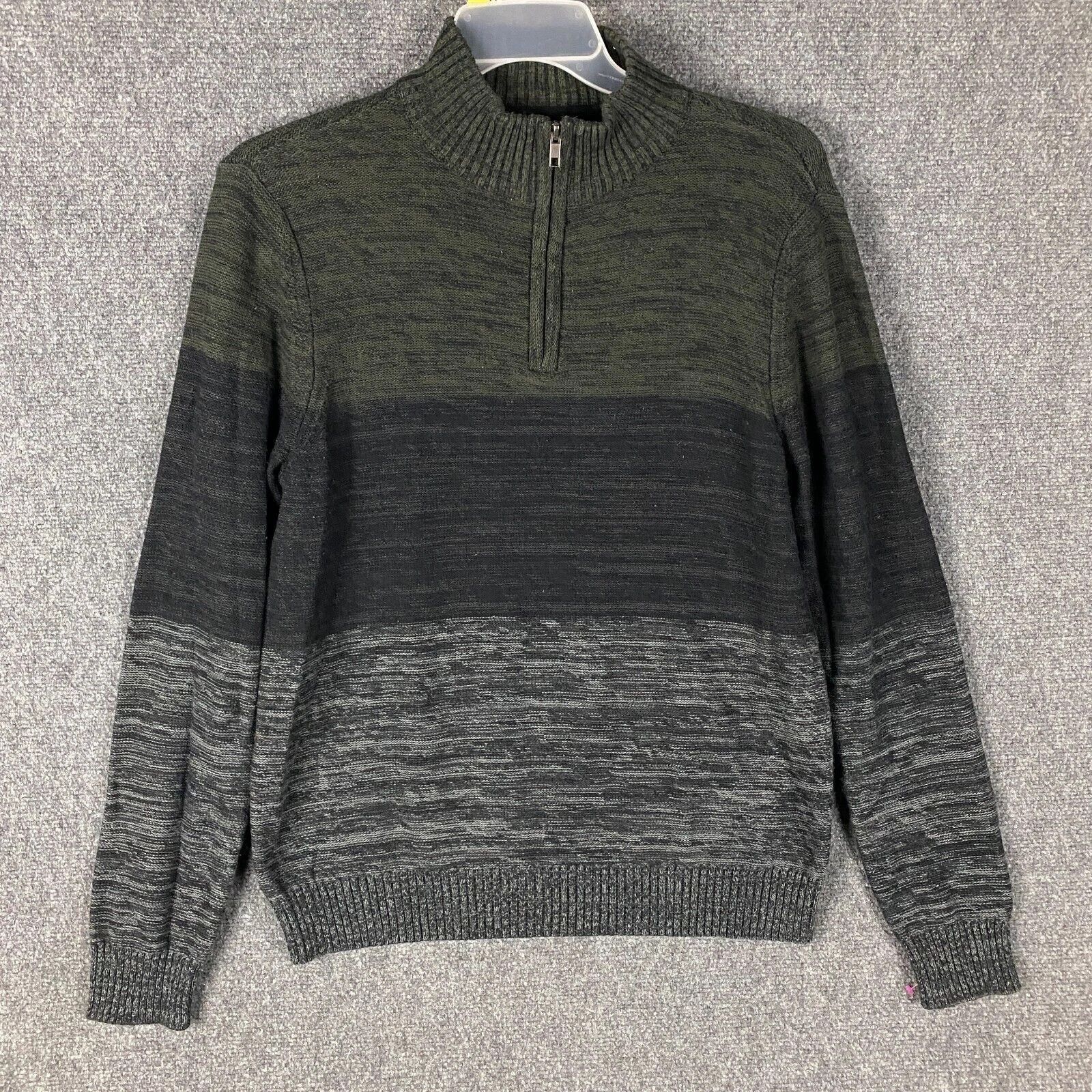 Other Urban Pipeline Sweater Men's Large 1/4 Zip Mock Neck L Size US L / EU 52-54 / 3 - 1 Thumbnail