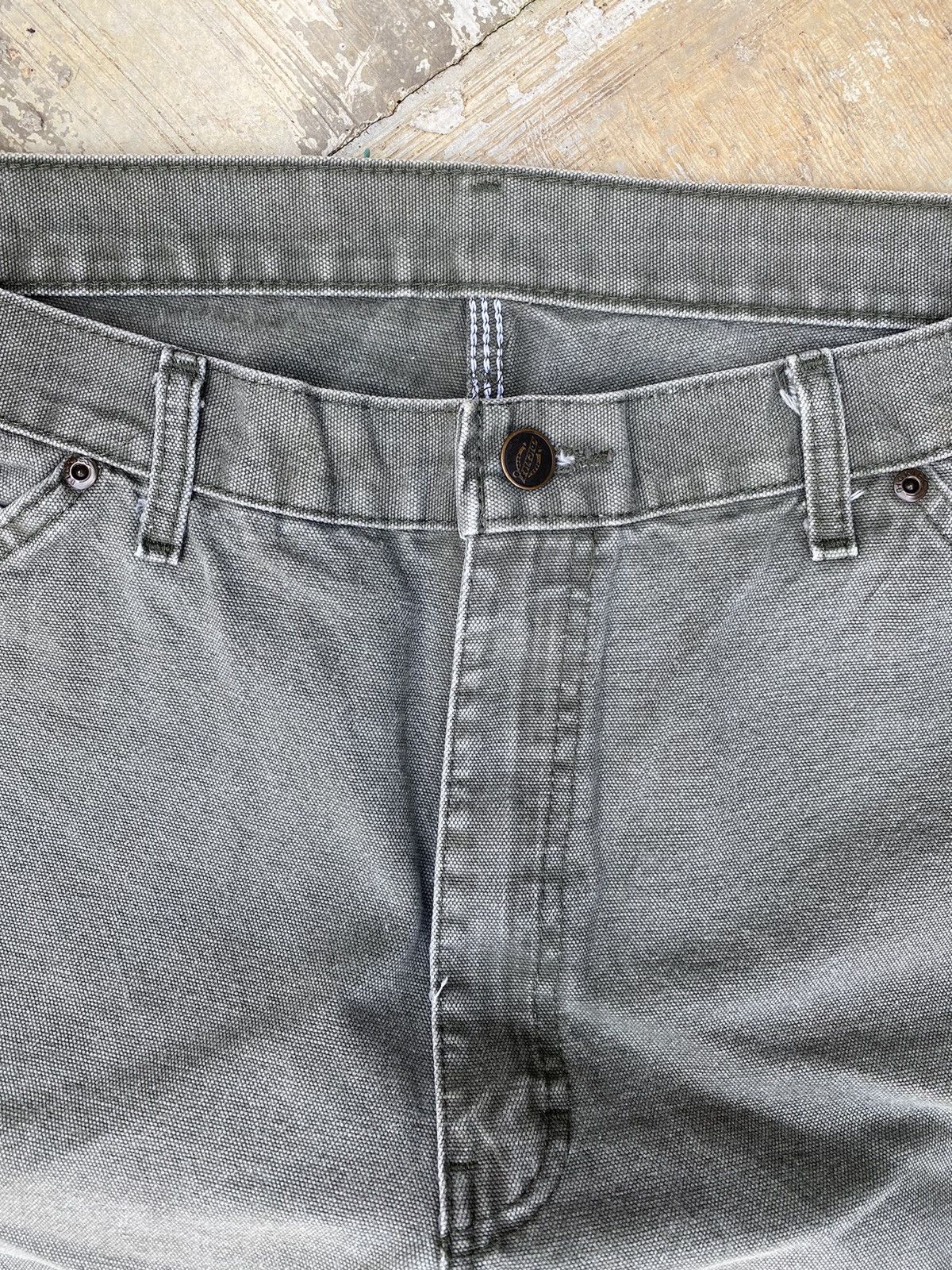 Dickies Dickies Duck Canvas Baggy Carpenter Pants Size US 37 - 5 Thumbnail