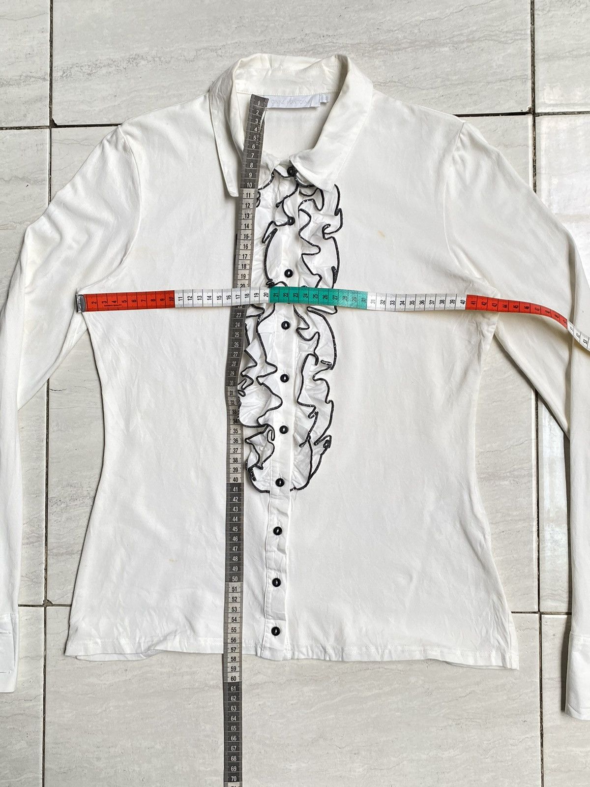 Other Anne Fontaine White Blouse Size US XS / EU 42 / 0 - 7 Thumbnail