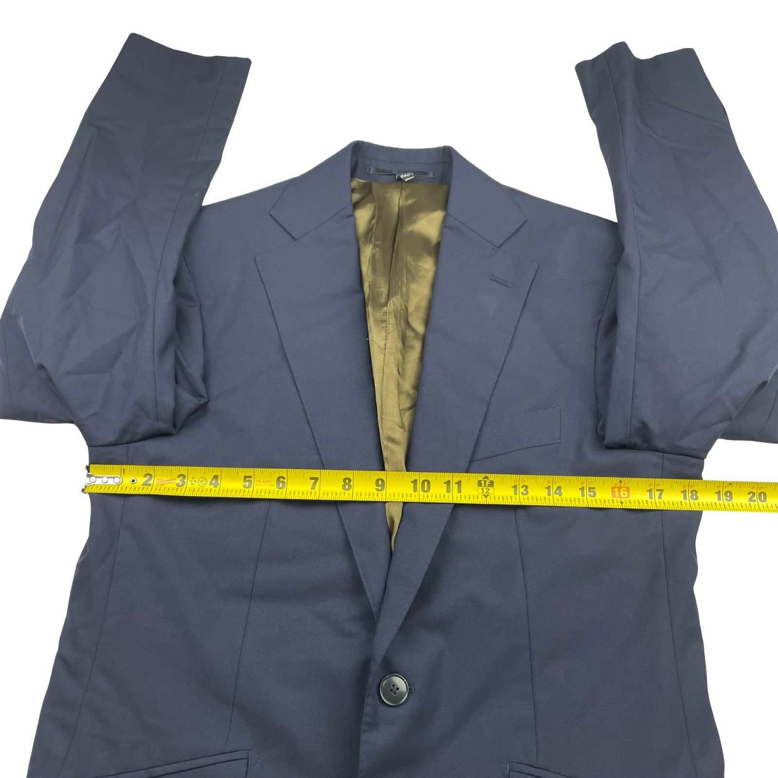 Suitsupply Suitsupply Men's Lazio Super 110's 100% Wool 2-Button Blazer Size 36S - 10 Thumbnail