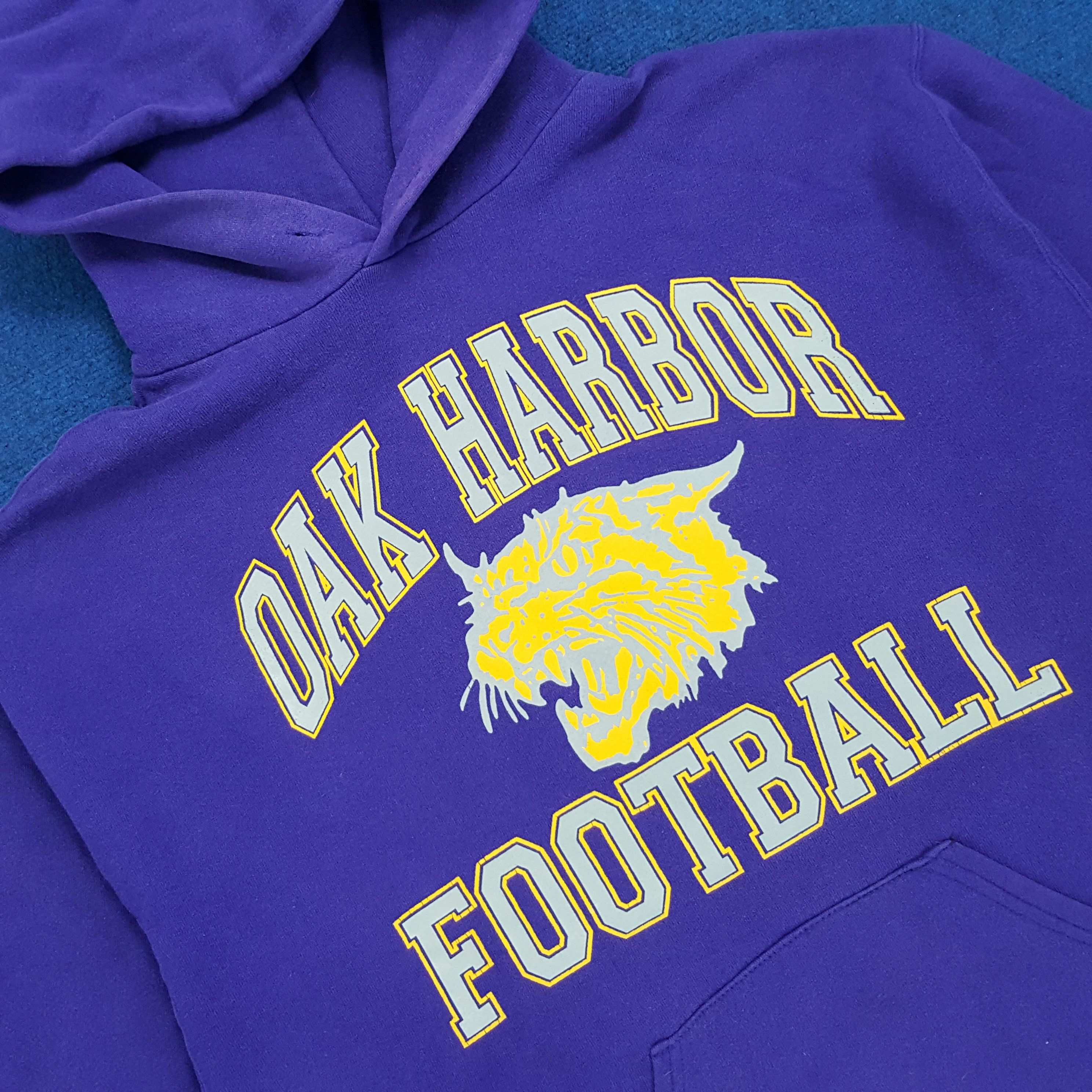 Vintage Vintage OAK Harbor Football Sports Team Hoodies Size US M / EU 48-50 / 2 - 2 Thumbnail