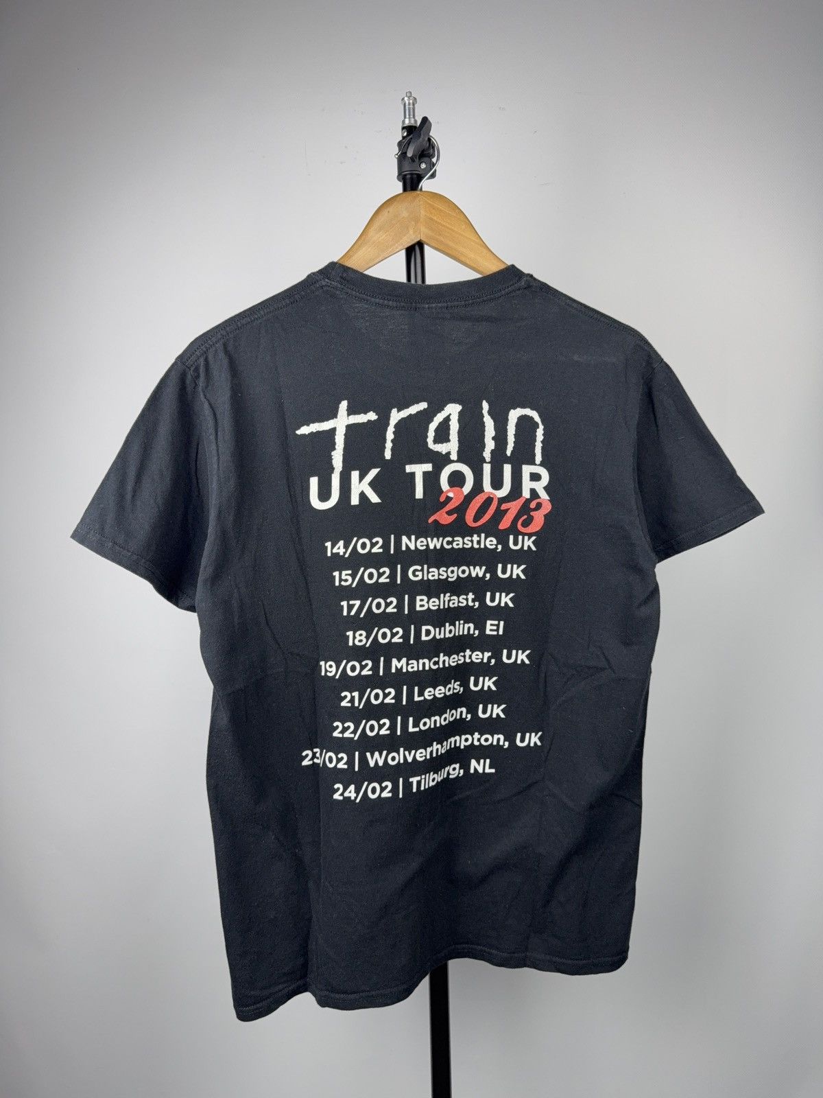 Band Tees 00s Train California 37 UK Tour 2013 Band T-Shirt Size US M / EU 48-50 / 2 - 7 Thumbnail