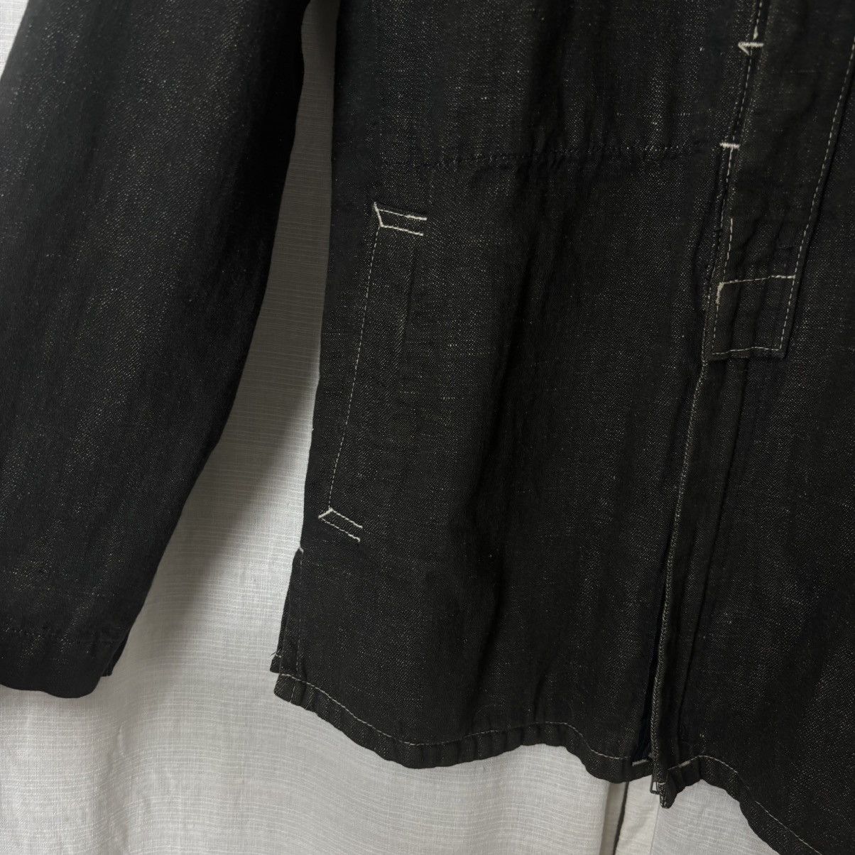 Blue Blue Japan BLUE BLUE JAPAN HEMP DENIM CHORE JACKET Size US S / EU 44-46 / 1 - 3 Thumbnail