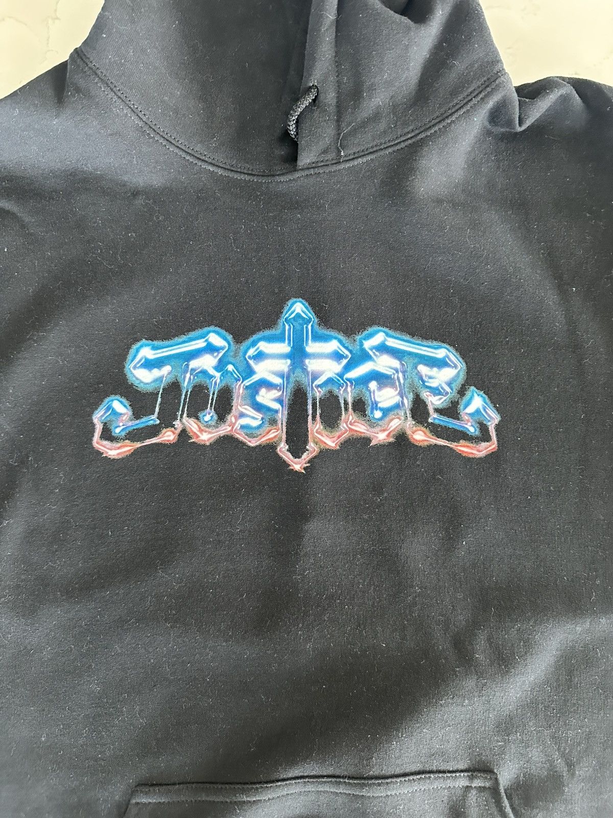 Japanese Brand Justice Hyperdrama Hoodie - Black Size US L / EU 52-54 / 3 - 4 Thumbnail