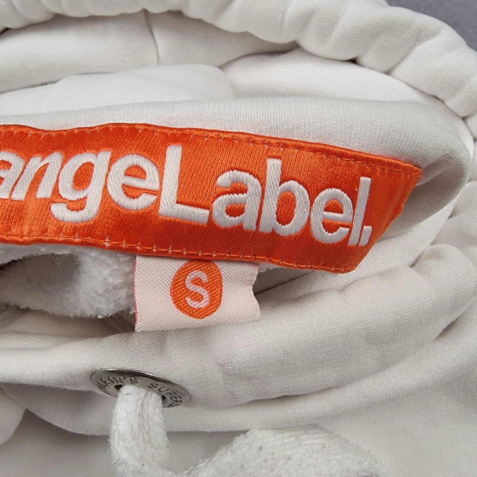 Superdry SuperDry Orange Label Hoodie White Sz S (545) Size US S / EU 44-46 / 1 - 4 Thumbnail