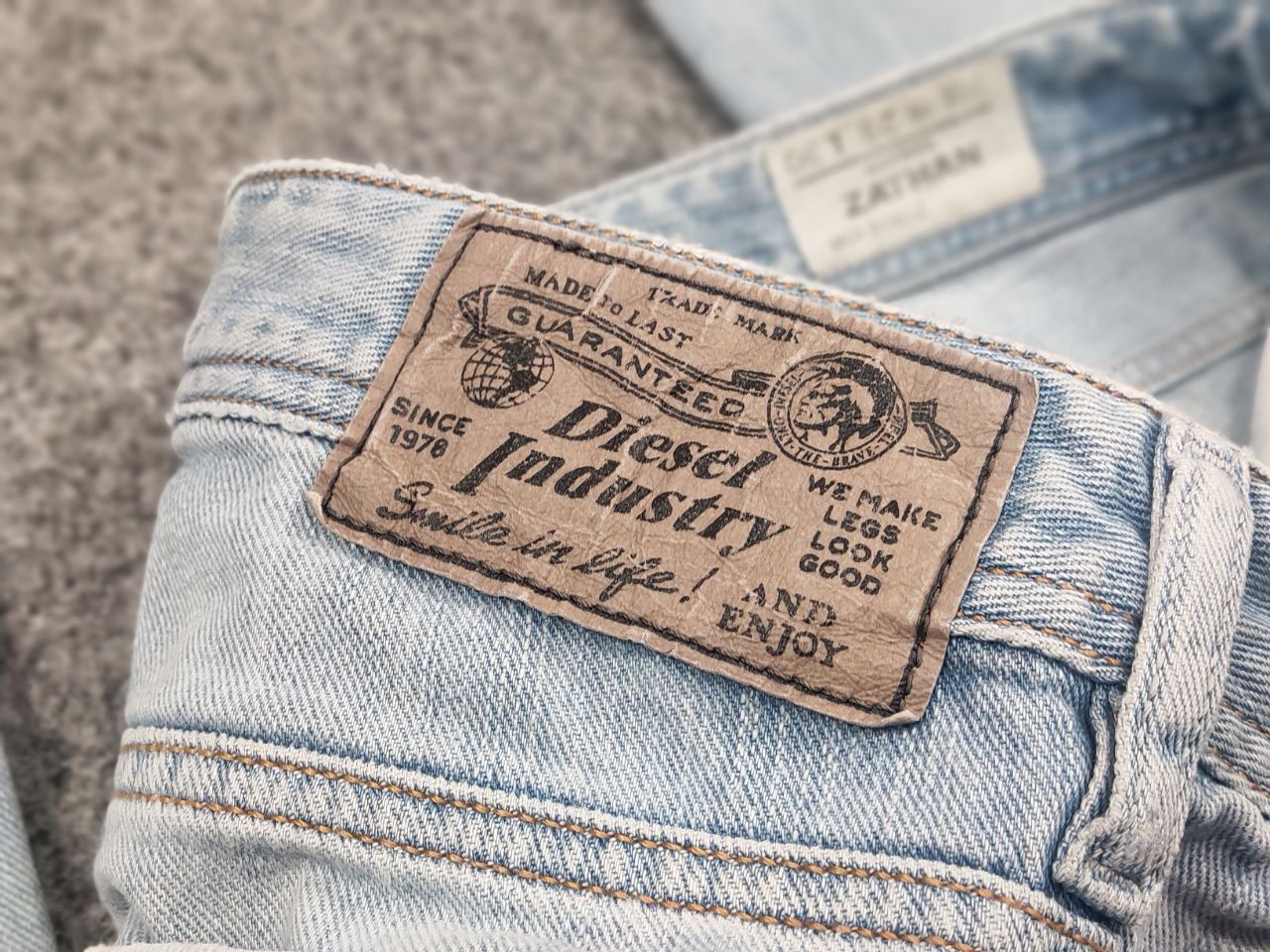Diesel Diesel zathan If Six Was Nine l.g.b style Distressed Jeans Size US 30 / EU 46 - 16 Thumbnail
