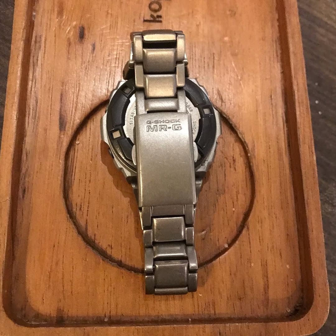 G Shock Vintage Gshock Casio MRG-210T-7 Digital Watch Silver Size ONE SIZE - 2 Thumbnail