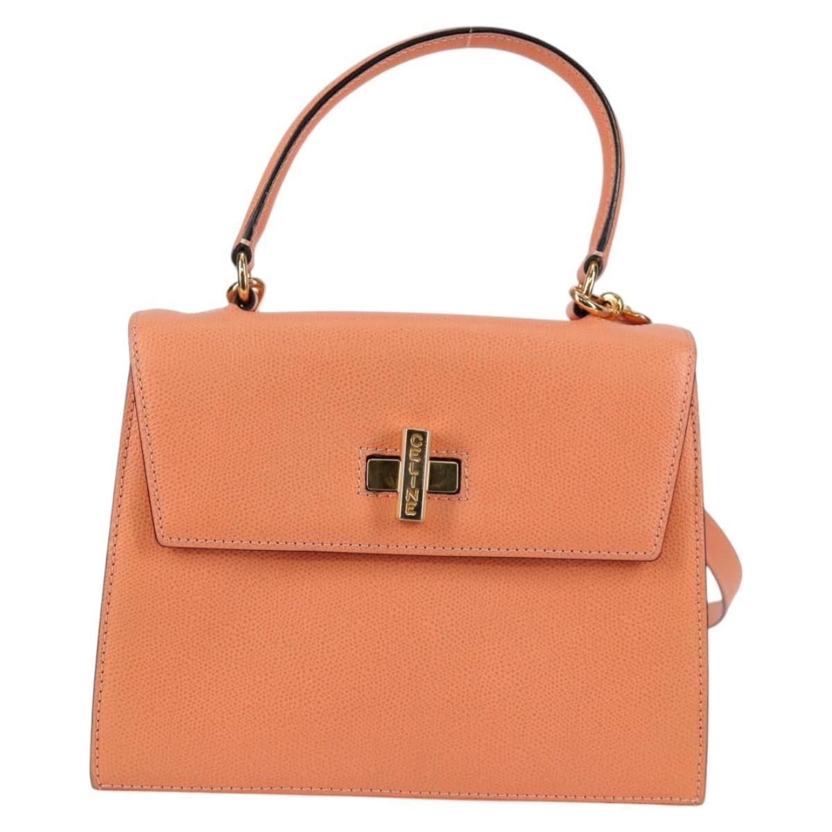 Celine Celine Vintage Convertible Turnlock Top Handle Bag Leather Size ONE SIZE - 1 Thumbnail