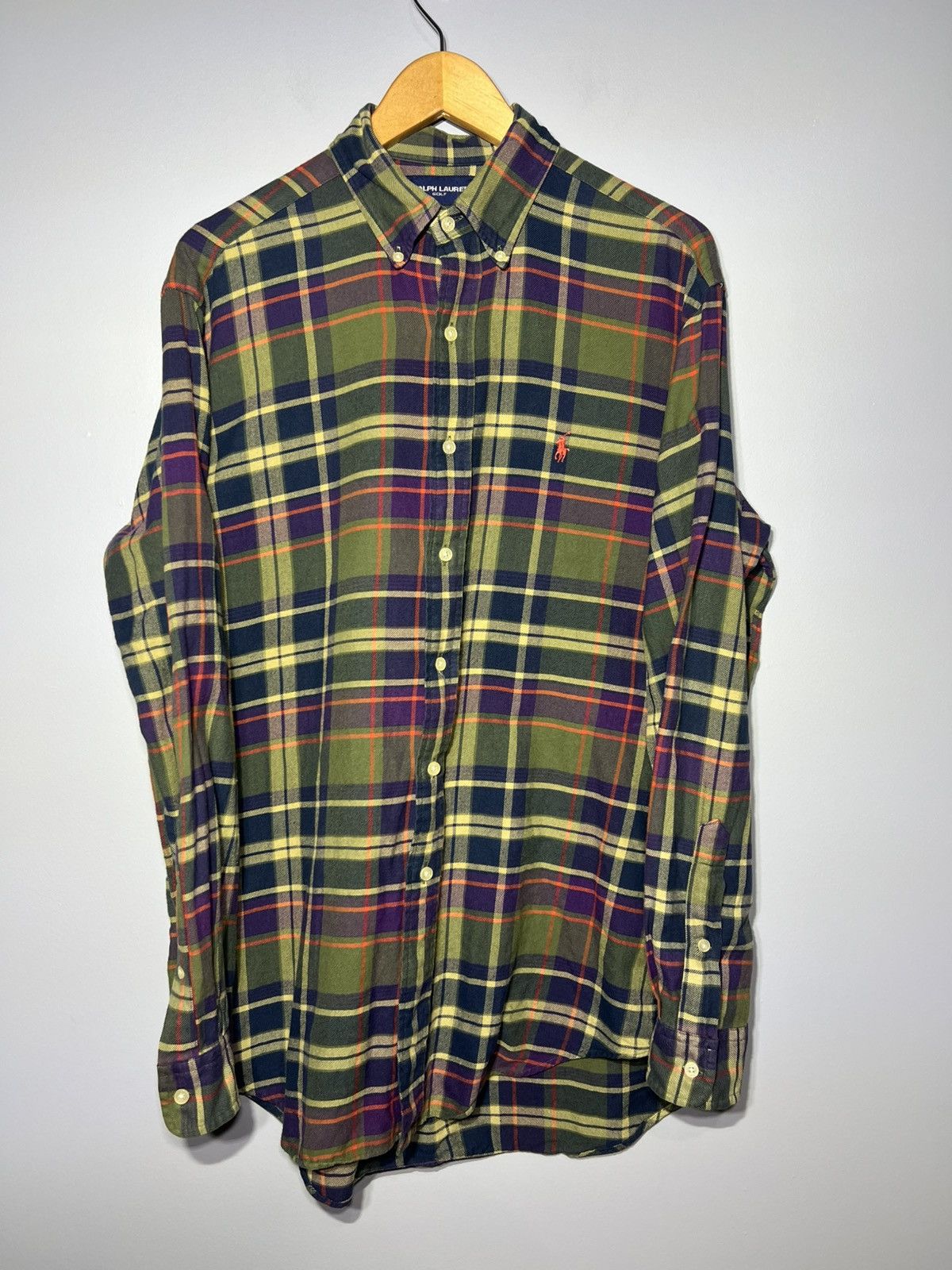 Polo Ralph Lauren Ralph Lauren Golf Classic Fit Plaid Multi-Color Button Down Size US M / EU 48-50 / 2 - 5 Thumbnail