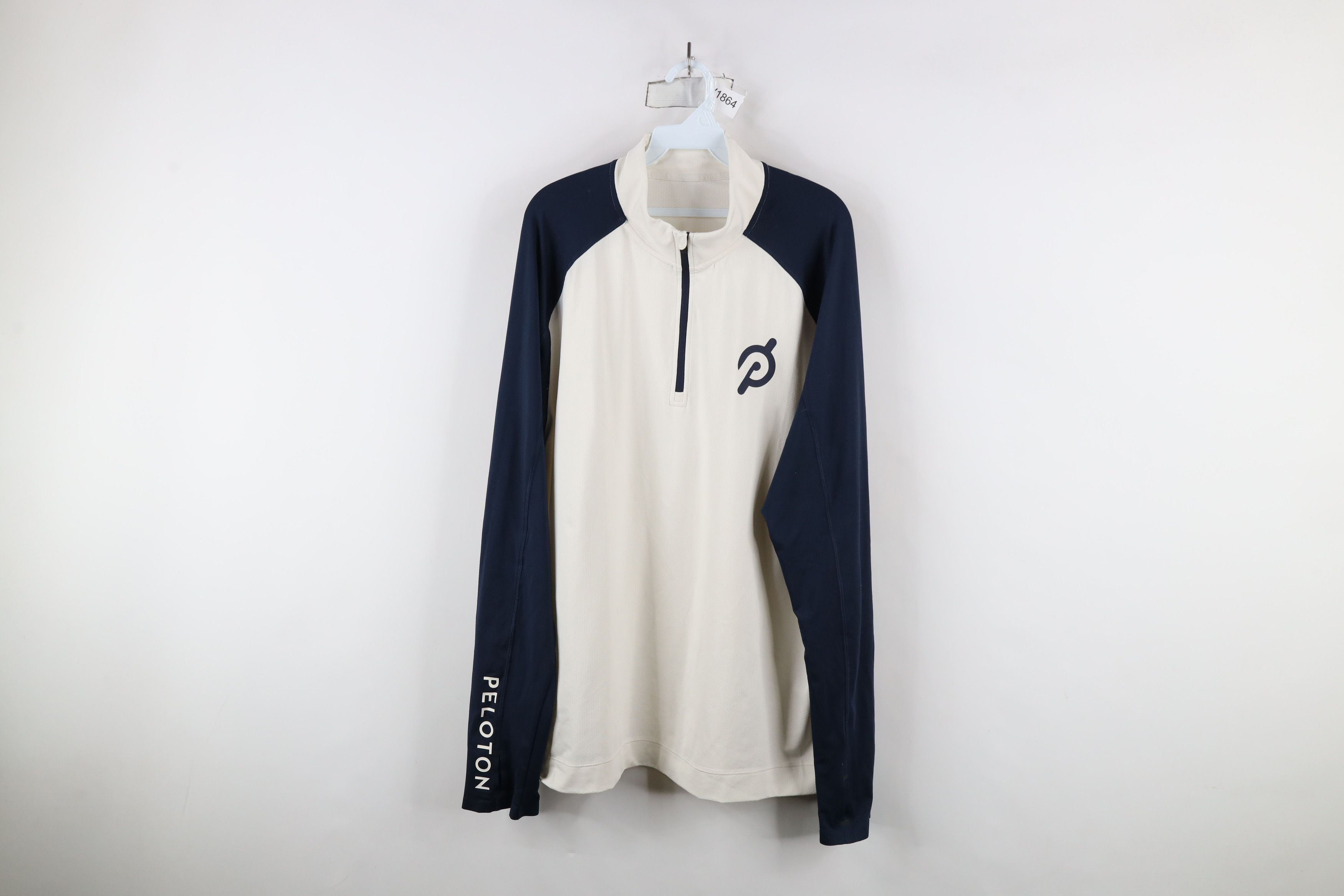 Rhone × Vintage Rhone x Peloton Vented Knit Half Zip Pullover Jacket Top Size US XXL / EU 58 / 5 - 1 Thumbnail