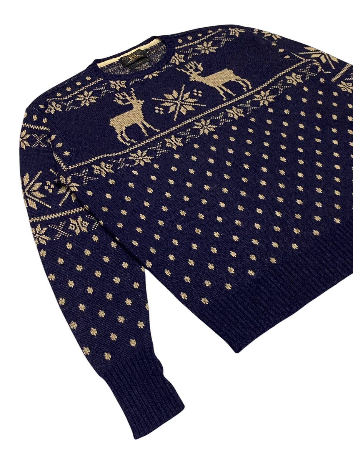 RRL Ralph Lauren Vintage Double RL Ralph Lauren Wool Knitwear Sweaters Size US L / EU 52-54 / 3 - 19 Thumbnail