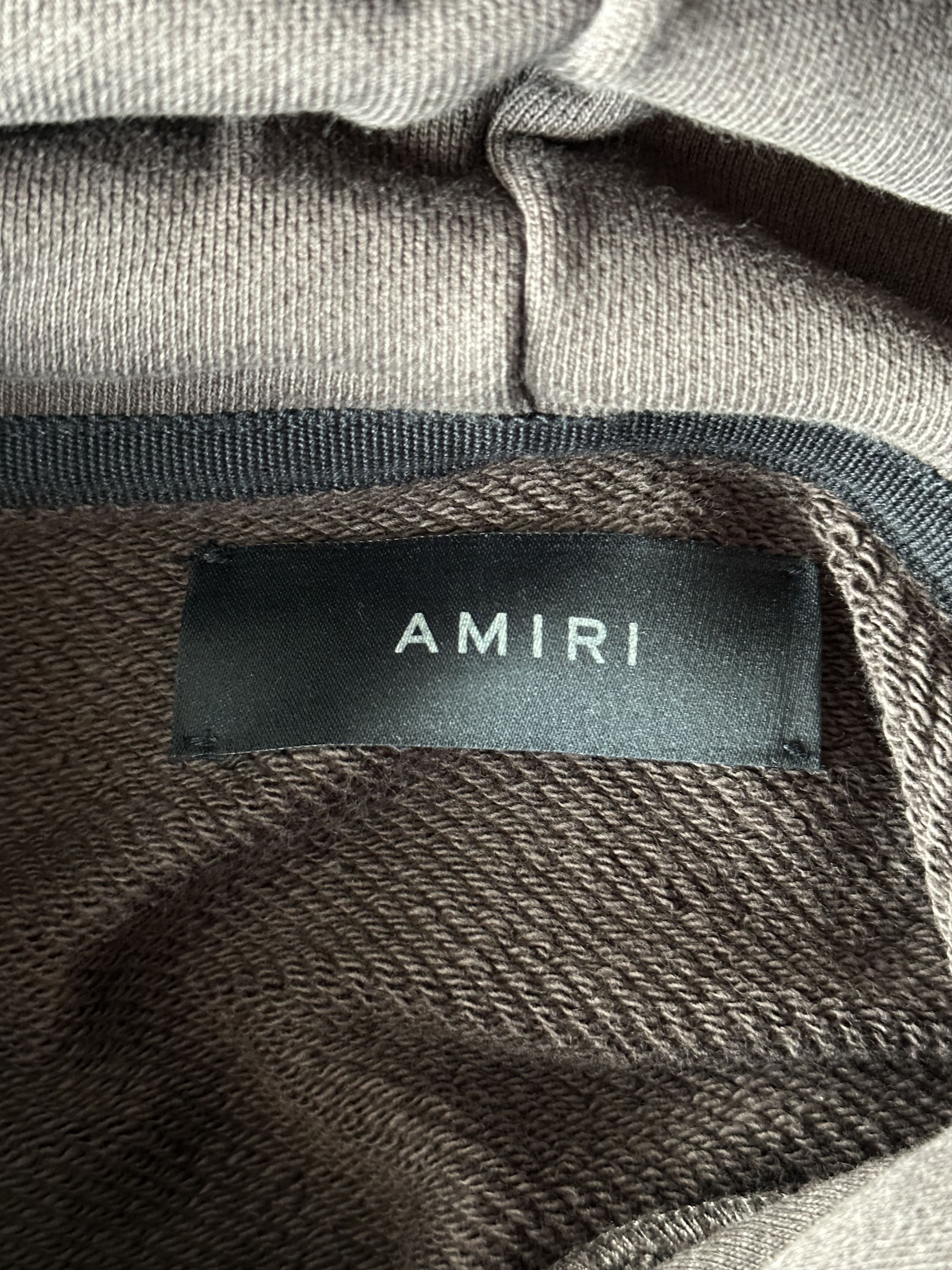 Amiri Amiri Brown Puff MA Logo Hoodie Size US S / EU 44-46 / 1 - 3 Thumbnail
