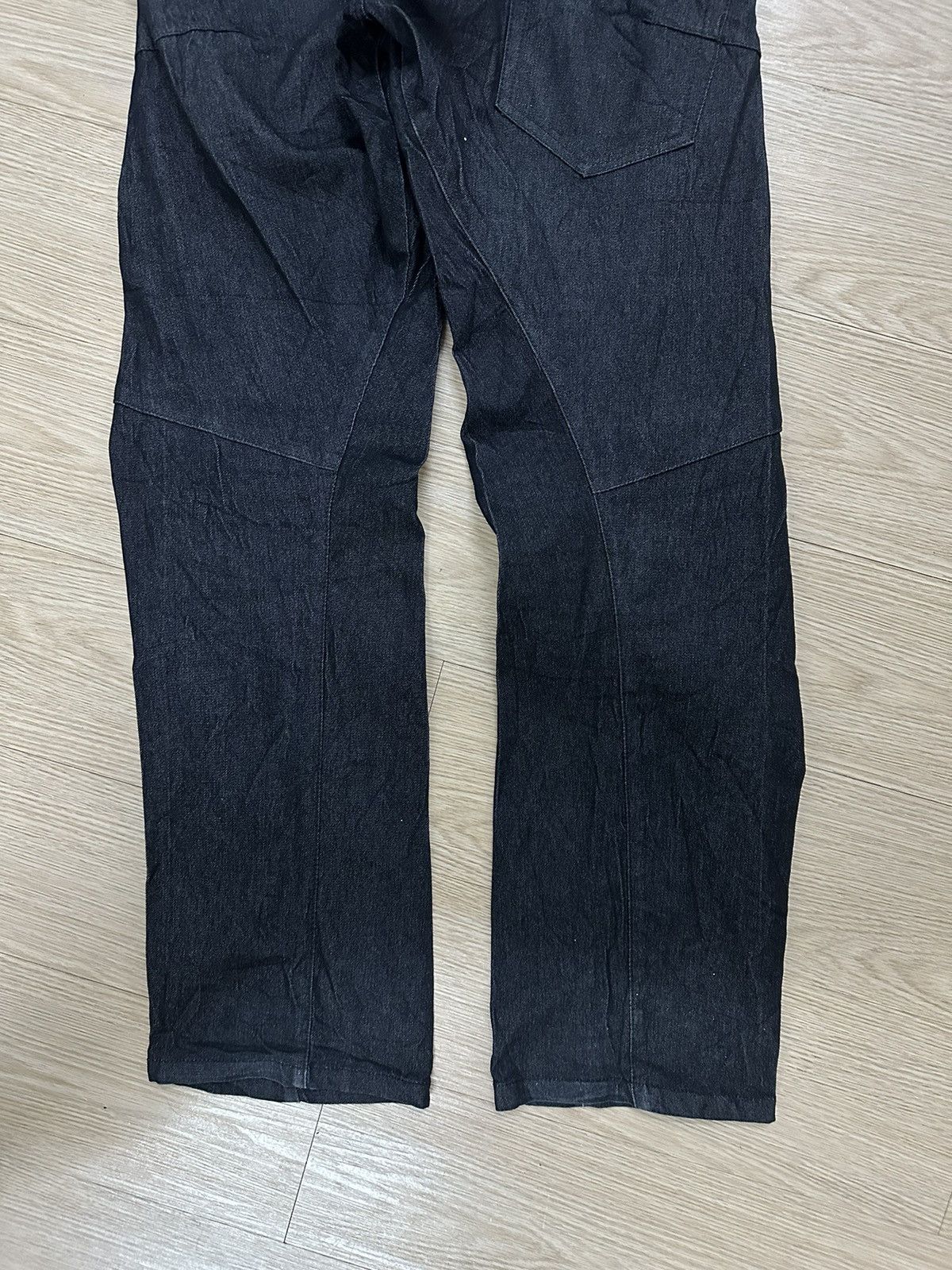 Japanese Brand × Seditionaries Rare Beautiful Breath Mint Slanted Double Waist Denim Pants Size US 32 / EU 48 - 11 Thumbnail