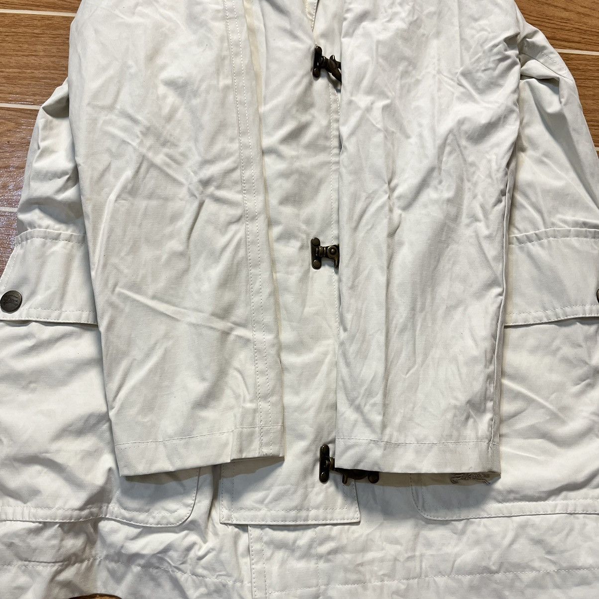 Burberry Vintage Burberrys London Nova Plaid Fireman's Jacket Size US M / EU 48-50 / 2 - 18 Thumbnail