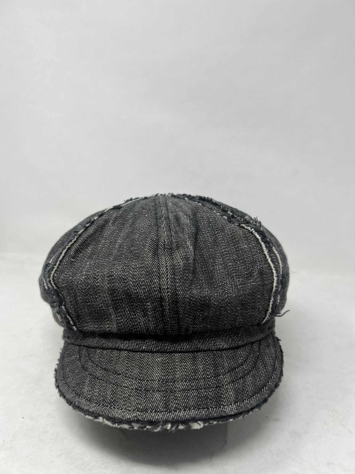 Kangol KANGOL DIXIE DISTRESSED DENIM NEWSBOY CAP Size ONE SIZE - 5 Thumbnail