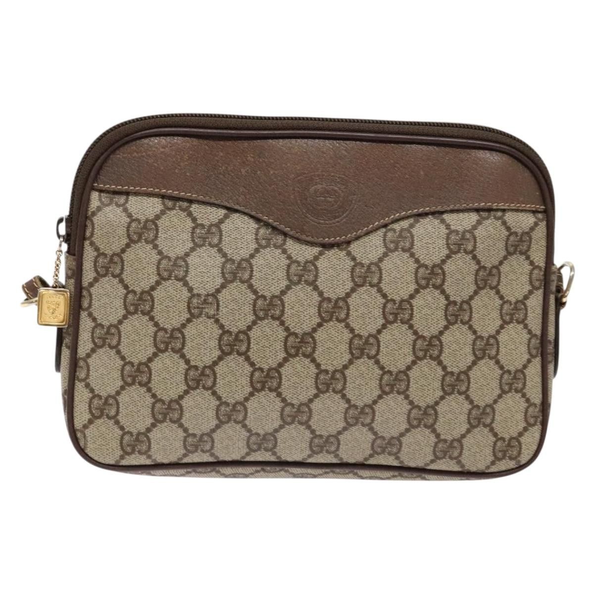 Gucci GUCCI GG Supreme Shoulder Bag Pvc Beige Gold 007 115 6428 Size ONE SIZE - 2 Thumbnail