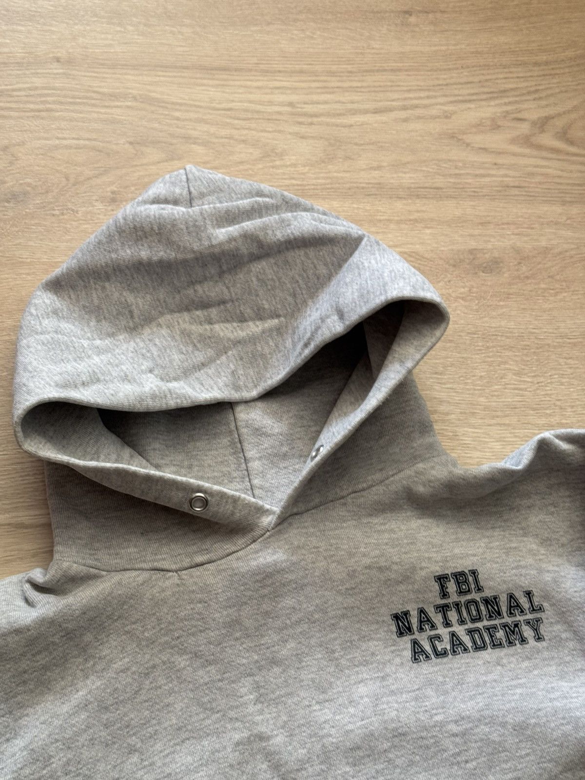 Vintage Vintage FBI National Academy USA Boxy Distressed Hoodie Size US M / EU 48-50 / 2 - 4 Thumbnail
