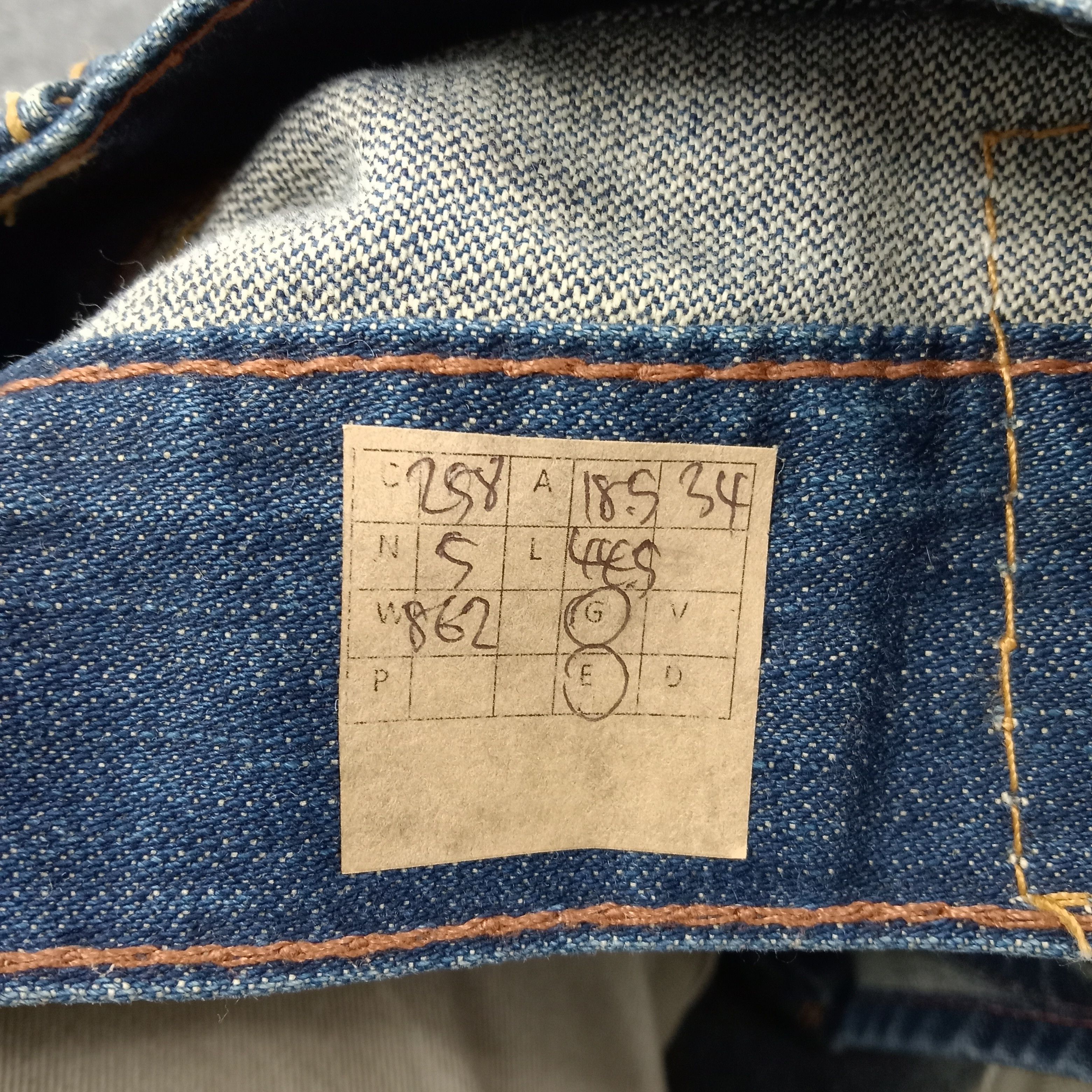 True Religion True Religion American Denim Jeans C258N5 Size US 37 - 17 Thumbnail