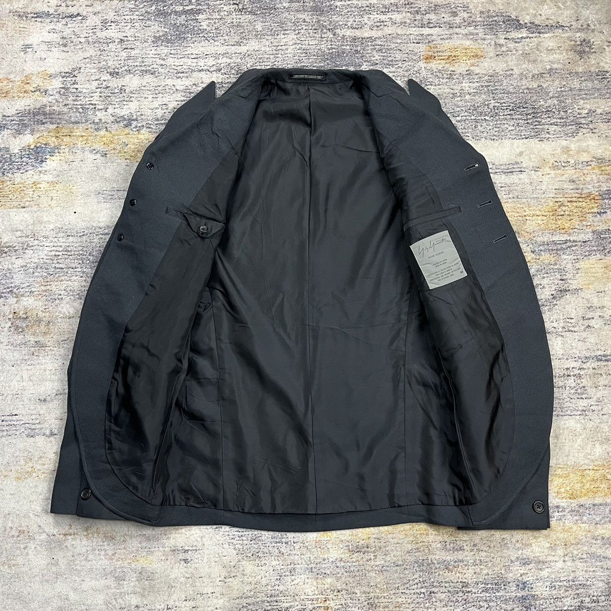 Yohji Yamamoto Yohji Yamamoto Pour Homme wool 3B jacket Size US M / EU 48-50 / 2 - 8 Thumbnail