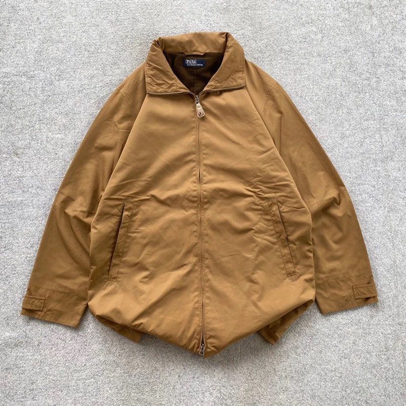 Polo Ralph Lauren × Ralph Lauren 💥Cream Brown💥Polo Ralph Laurent Jacket Size US L / EU 52-54 / 3 - 1 Thumbnail