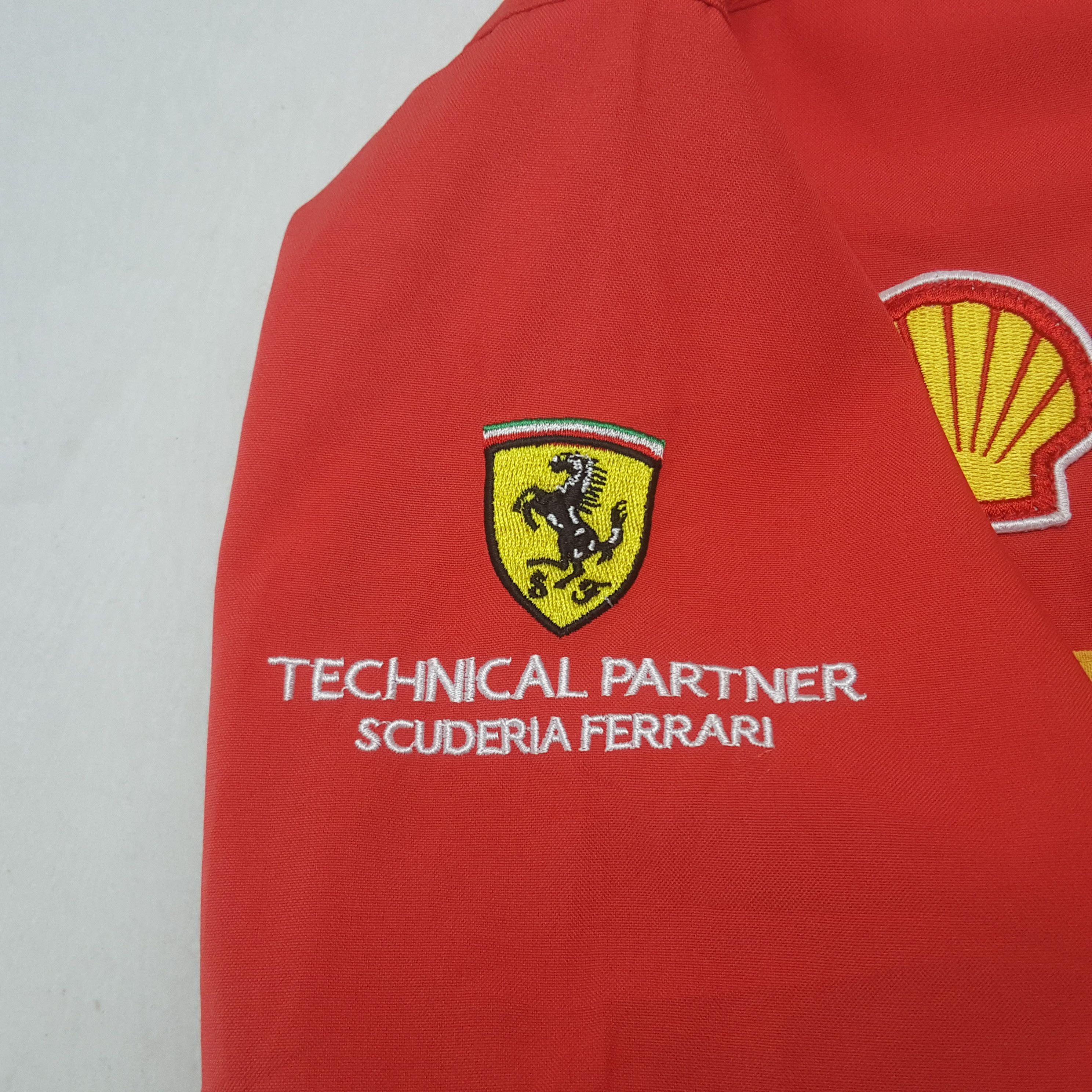 Sports Specialties Vintage Shell Helix x Ferrari Coverall Jumpsuit Jacket Size US M / EU 48-50 / 2 - 10 Thumbnail