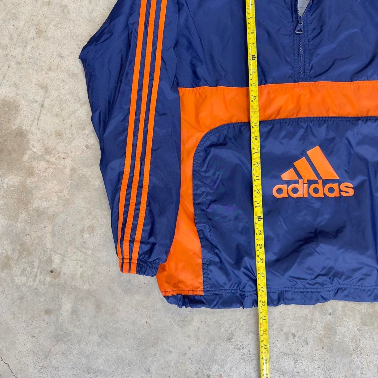 Adidas × Vintage Vintage Blue Adidas Light Running Shell Jacket Size US XL / EU 56 / 4 - 7 Thumbnail
