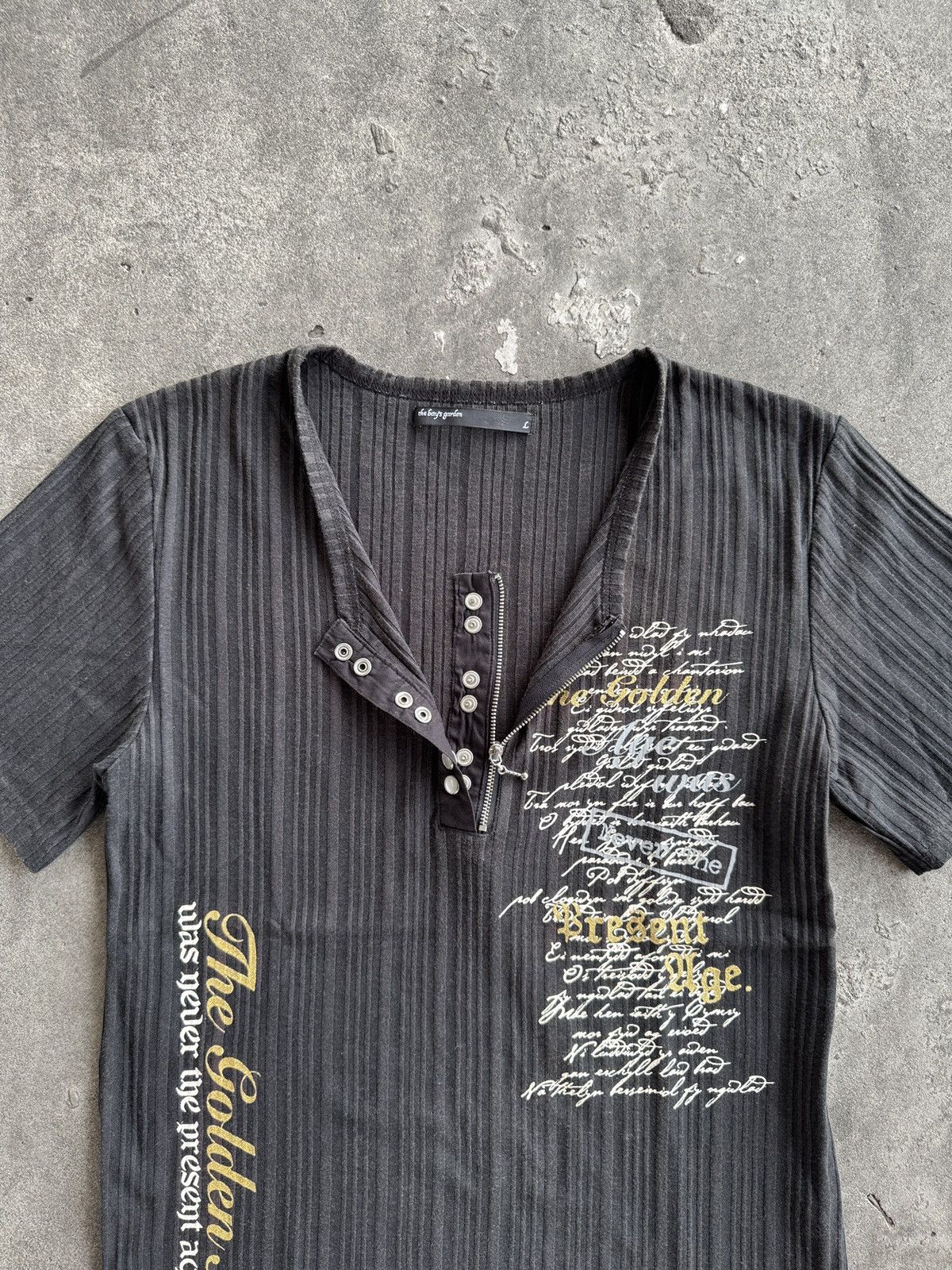 Japanese Brand The Bays Garden IfsixwasnineTshirt Size US L / EU 52-54 / 3 - 4 Thumbnail