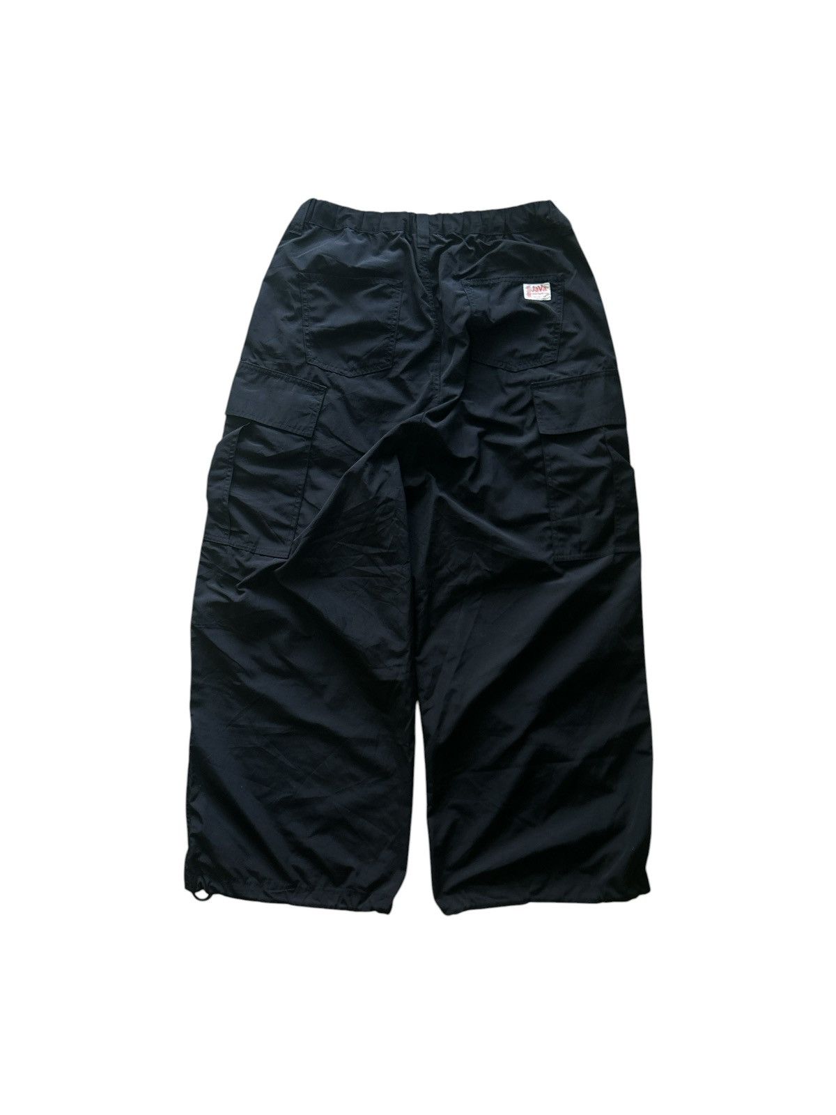Yohji Yamamoto JAVA Inspired by Yohji Yamamoto Parachute Cargo Black Pants Size US 32 / EU 48 - 5 Thumbnail