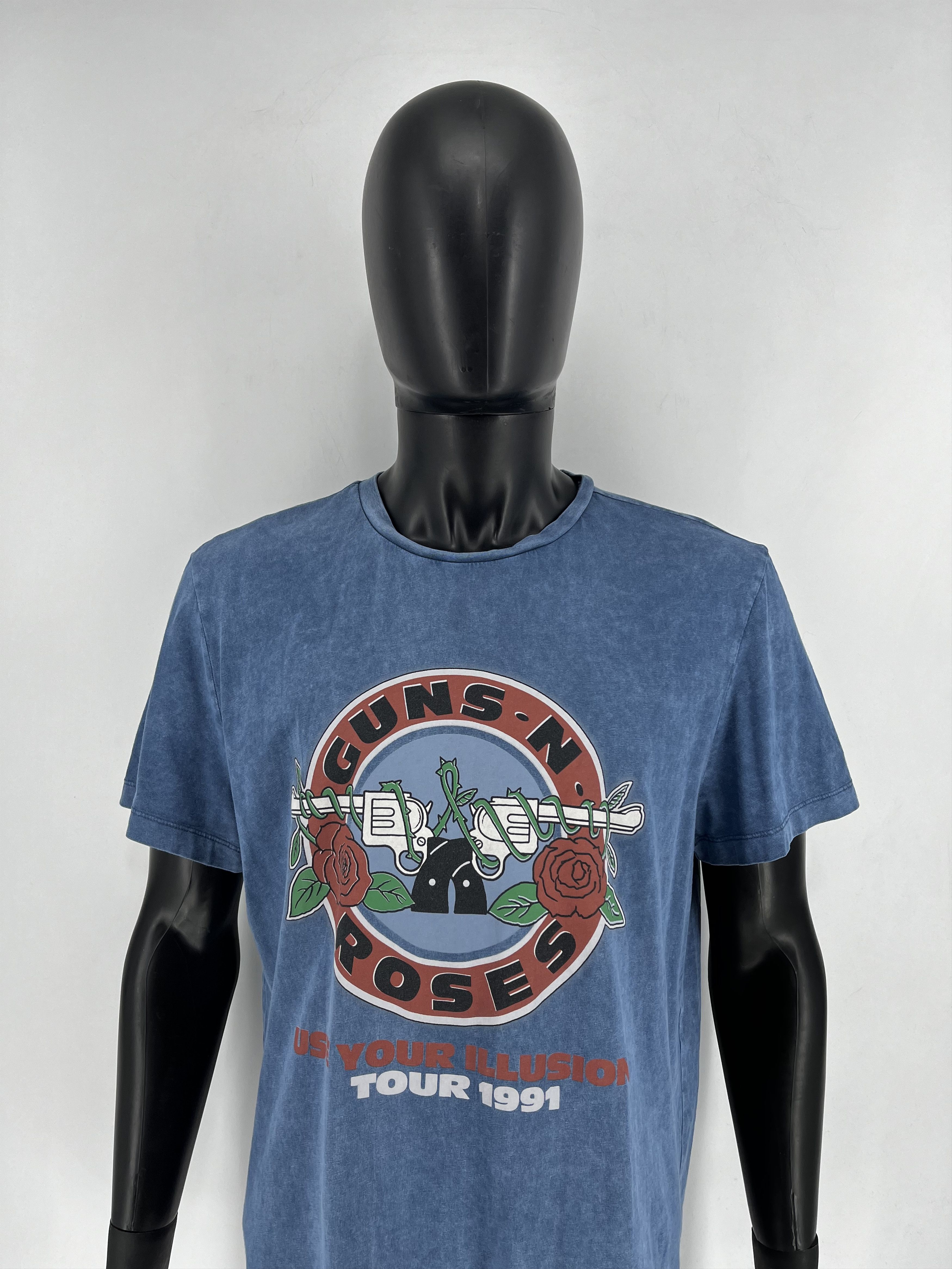 Band Tees × Vintage Guns N Roses Use Your Illusion Band Vintage Tshirts Size L Size US L / EU 52-54 / 3 - 1 Thumbnail