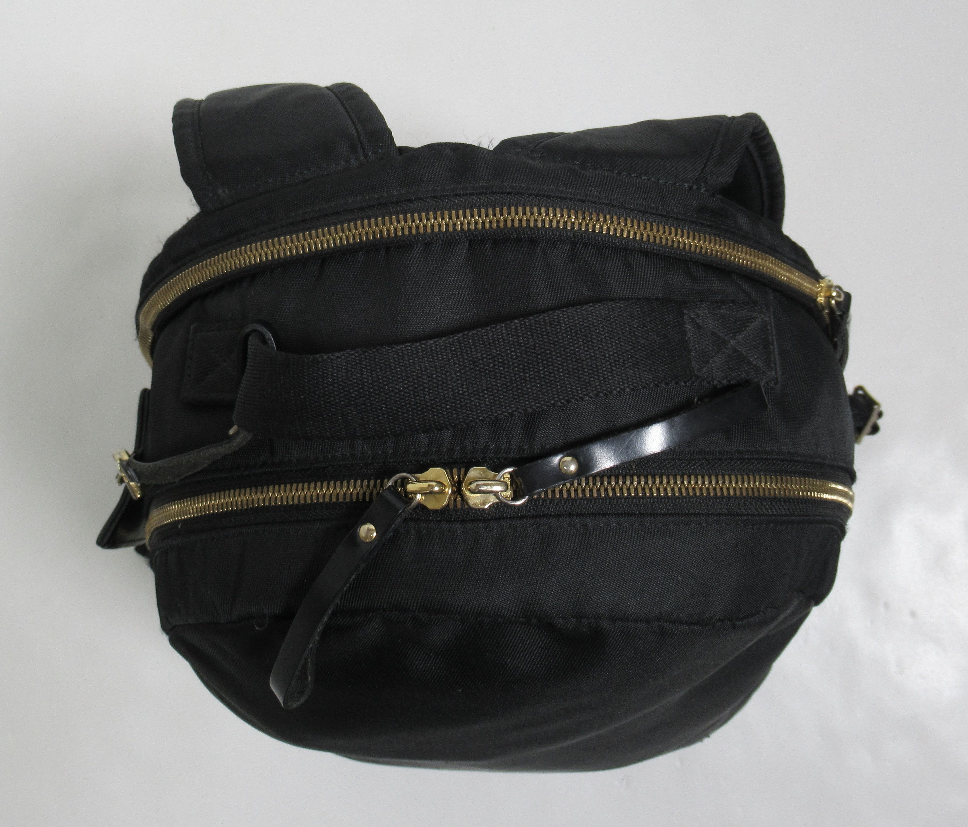 Porter Porter Yoshida & Co. Girl Shea Day Backpack Black Gold Size ONE SIZE - 4 Thumbnail