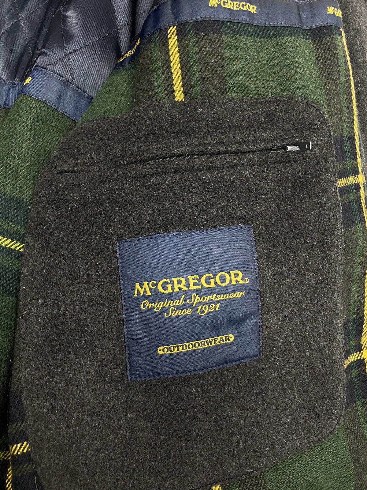 McGregor Rare‼️ Vintage McGregor Outdoorwear Cashmear Coat Made Italy Size US L / EU 52-54 / 3 - 5 Thumbnail