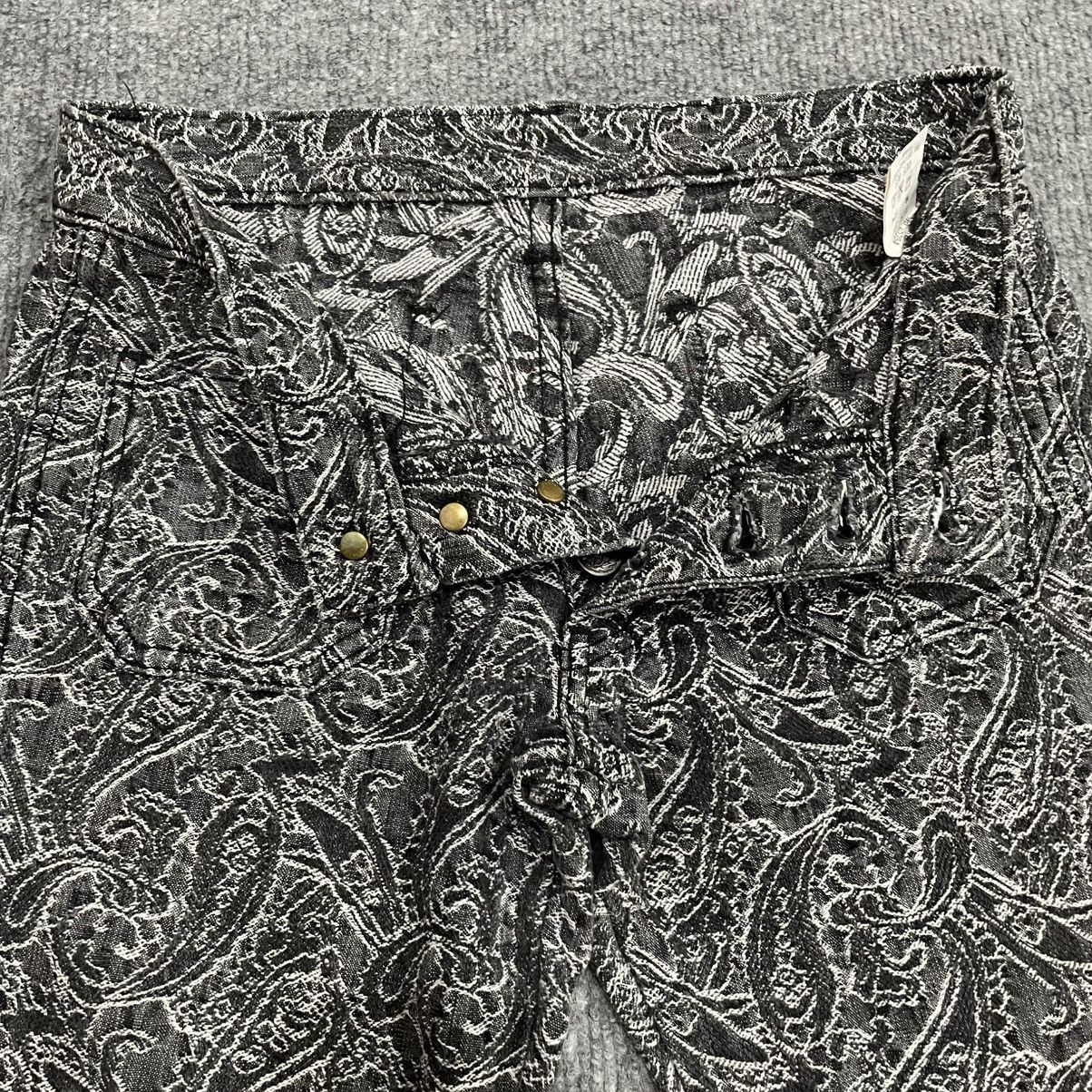 Japanese Brand Japanese Dee Dee Super Flared Denim Pants Jeans Embroidery Size 27" / US 4 / IT 40 - 6 Thumbnail