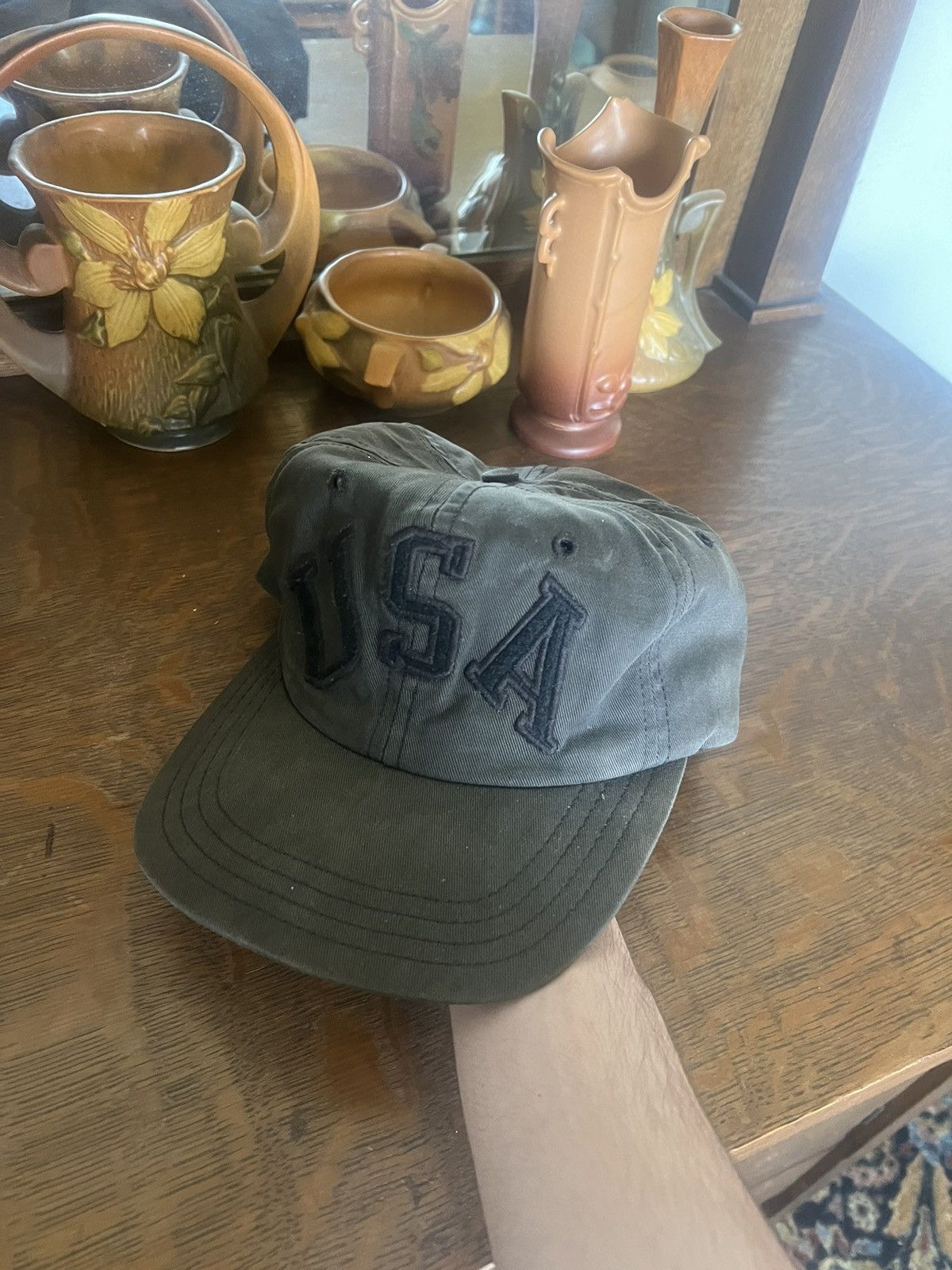 Polo Ralph Lauren × Vintage Vintage USA polo sport hat adjustable Size ONE SIZE - 1 Thumbnail