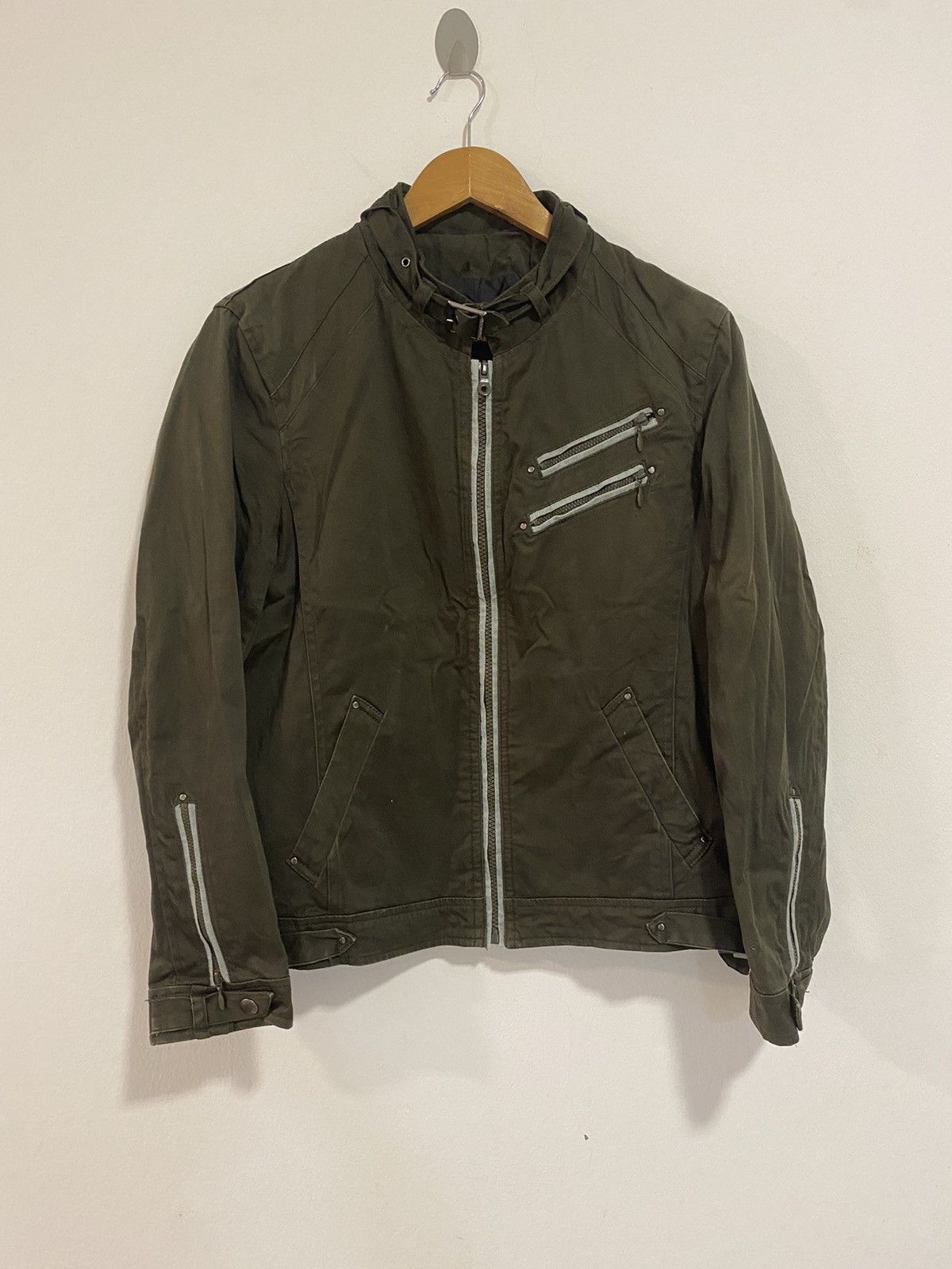 Vintage Semantic Design Japan Punk Style Jacket