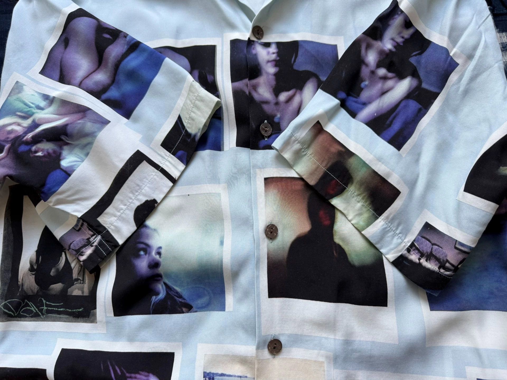 Wacko Maria WACKO MARIA x DAVIDE SORRENTI Hawaiian Shirt Orange L Size US L / EU 52-54 / 3 - 7 Thumbnail