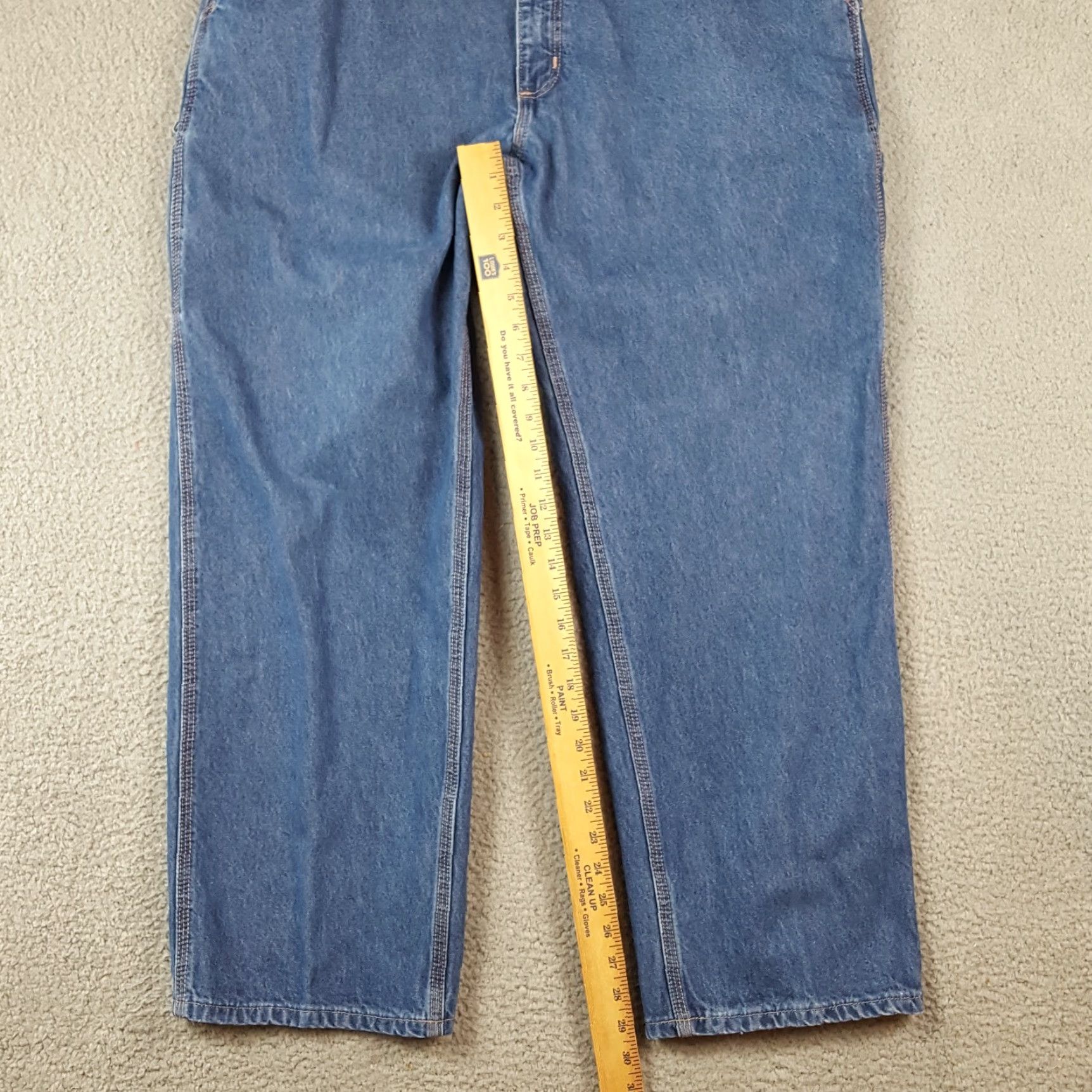 Carhartt VINTAGE Carhartt Flame-Resistant NFPA 2112 Men's Jeans 38x30 Denim Blue Workwear 90s 00s Rock Y2K Size US 38 / EU 54 - 6 Thumbnail
