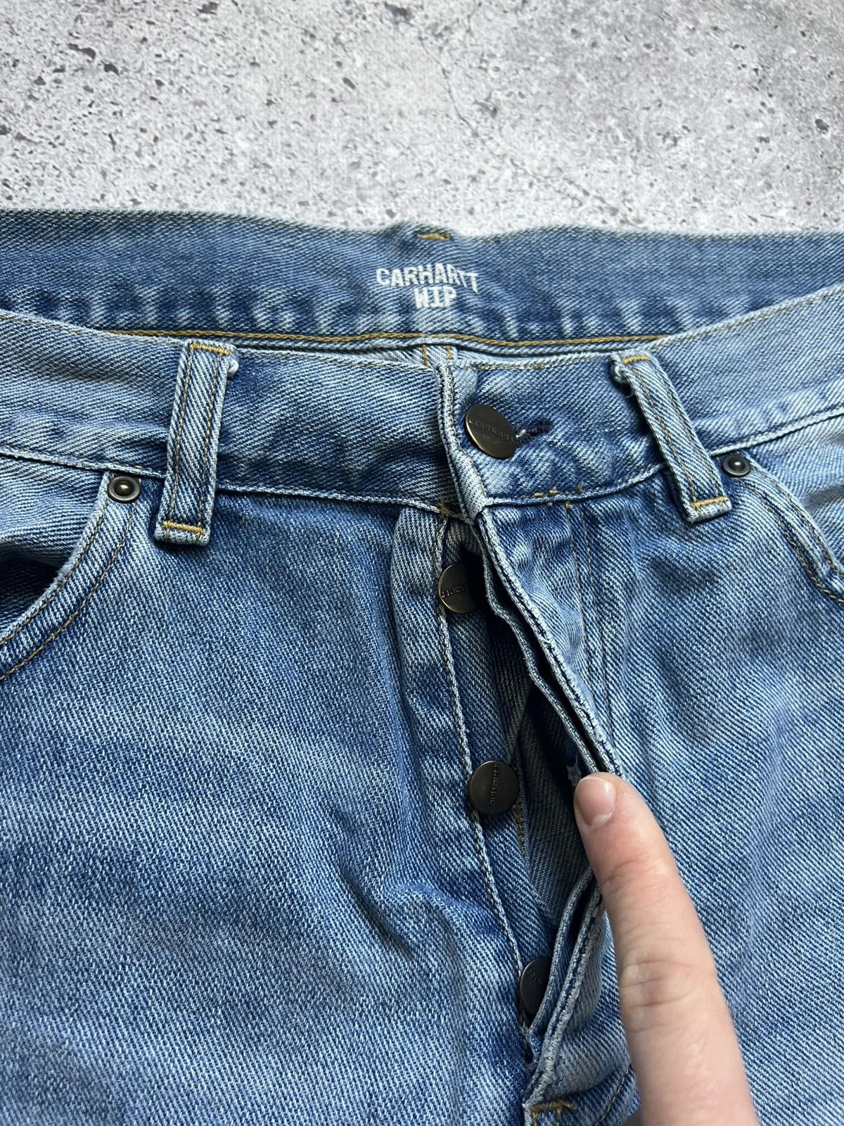 Carhartt Vintage 90s Carhartt Denim Pants Jeans Size US 34 / EU 50 - 15 Thumbnail