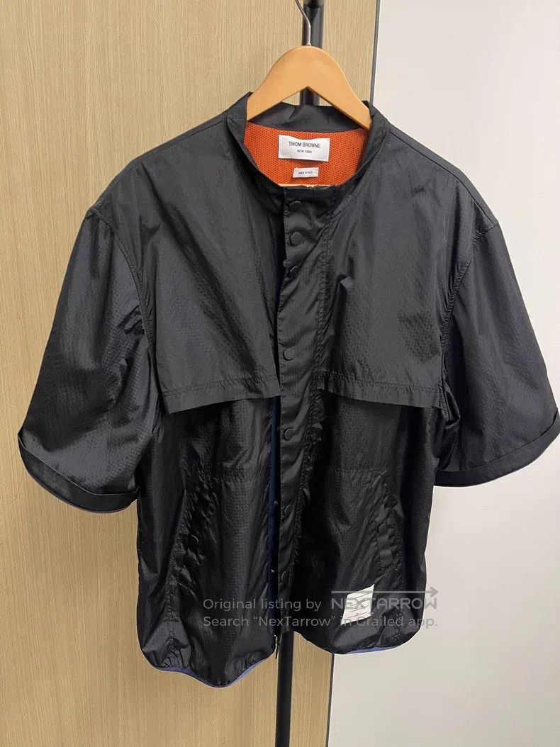 Thom Browne Thom Browne Black Removable Sleeve Jacket Size US XL / EU 56 / 4 - 3 Thumbnail