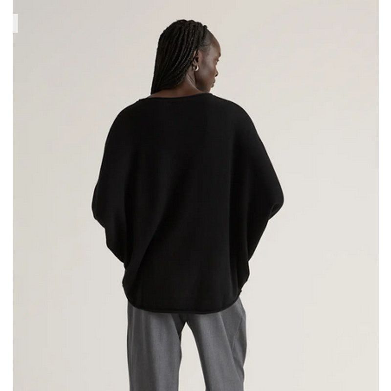 Quince Mongolian Cashmere Batwing Sweater Black Size S/M Size S / US 4 / IT 40 - 5 Thumbnail