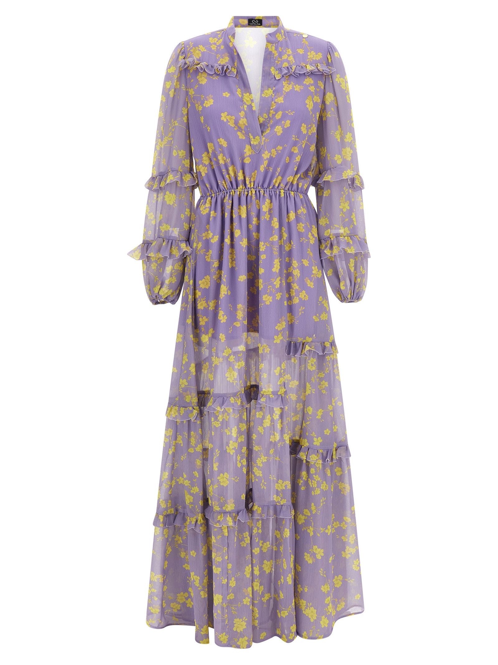 Catalina Chiffon dress Size M / US 6-8 / IT 42-44 - 1 Thumbnail