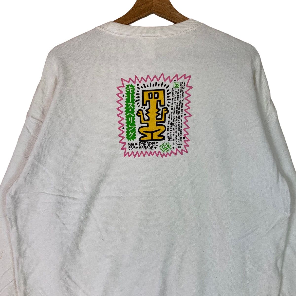 Uniqlo Japanese Brand Uniqlo X Keith Haring Pullover Jumper Size US M / EU 48-50 / 2 - 9 Thumbnail